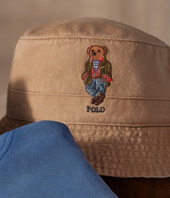 Polo Ralph Lauren Polo Bear Twill Bucket Hat Product Image