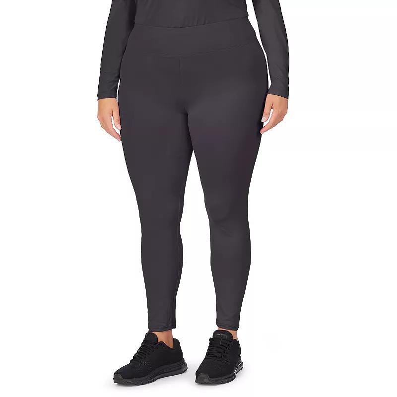 Plus Size Cuddl Duds® Under Scrubs Leggings, Women's, Size: 1XL, Grey Product Image