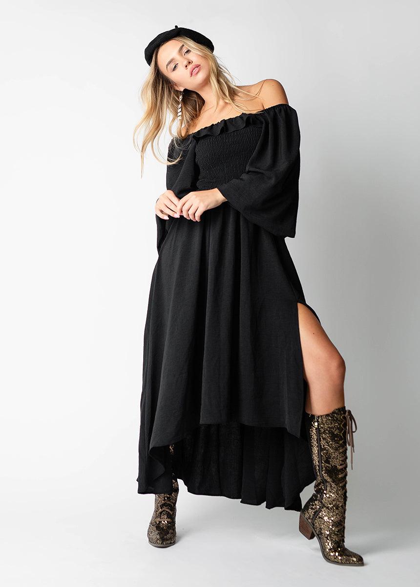 Odette Dress in Black Female Product Image