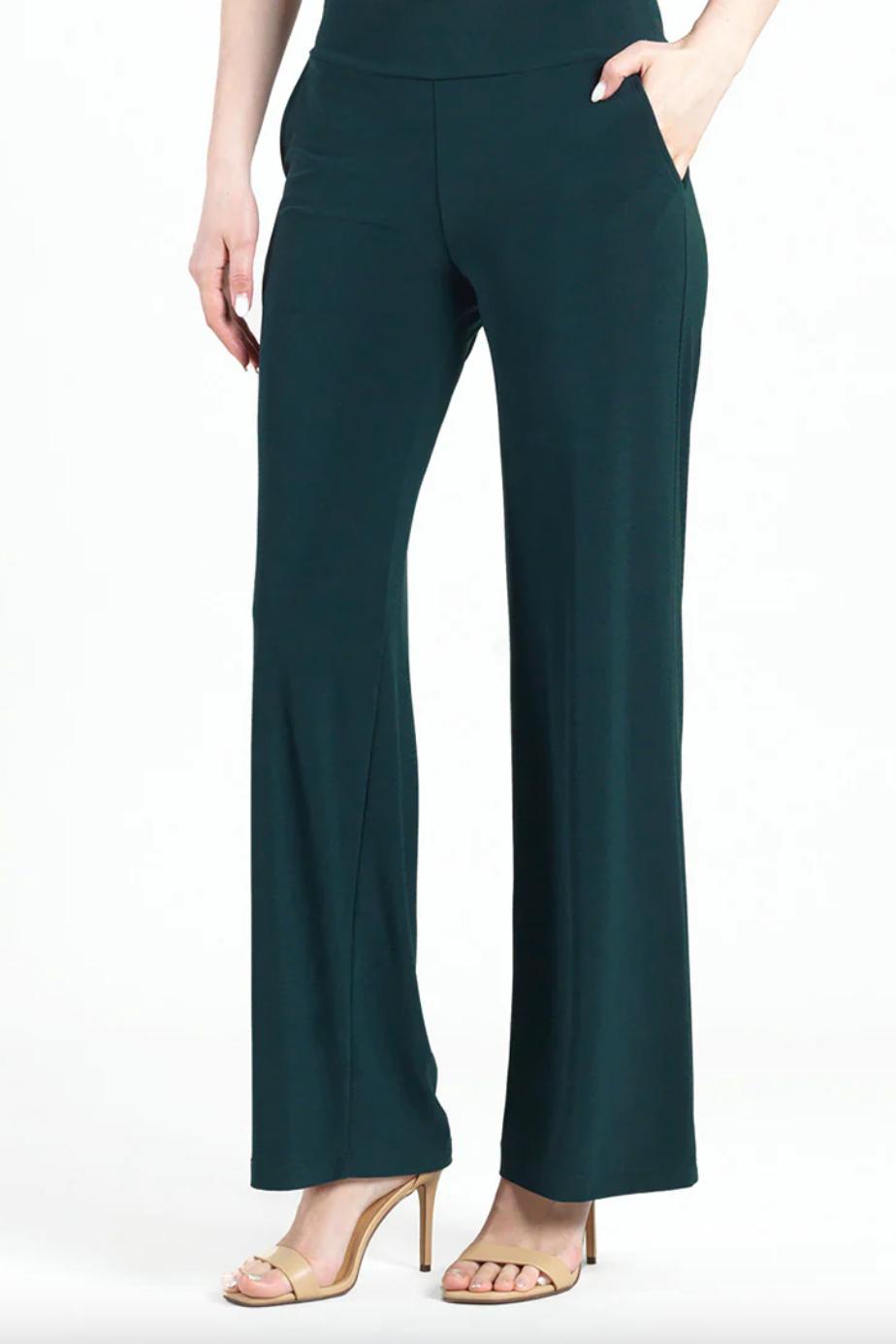 Knit Straight Pant w/ Pockets Product Image