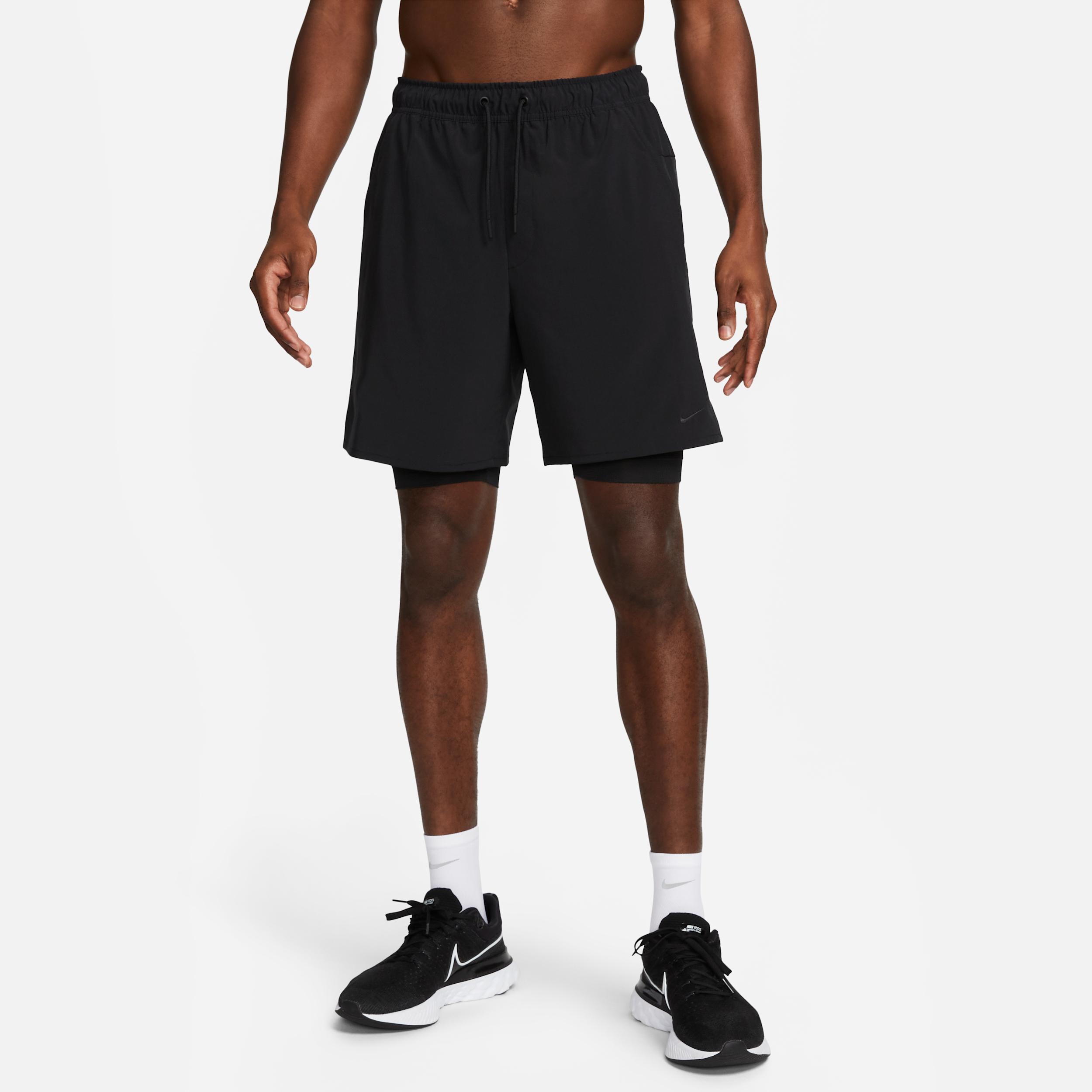 Nike Mens Unlimited Dri-FIT 7 2-in-1 Versatile Shorts | DV9334-010 Product Image