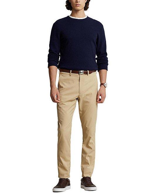 Polo Ralph Lauren Flat-Front Tailored Fit Performance Stretch Twill Pants Product Image