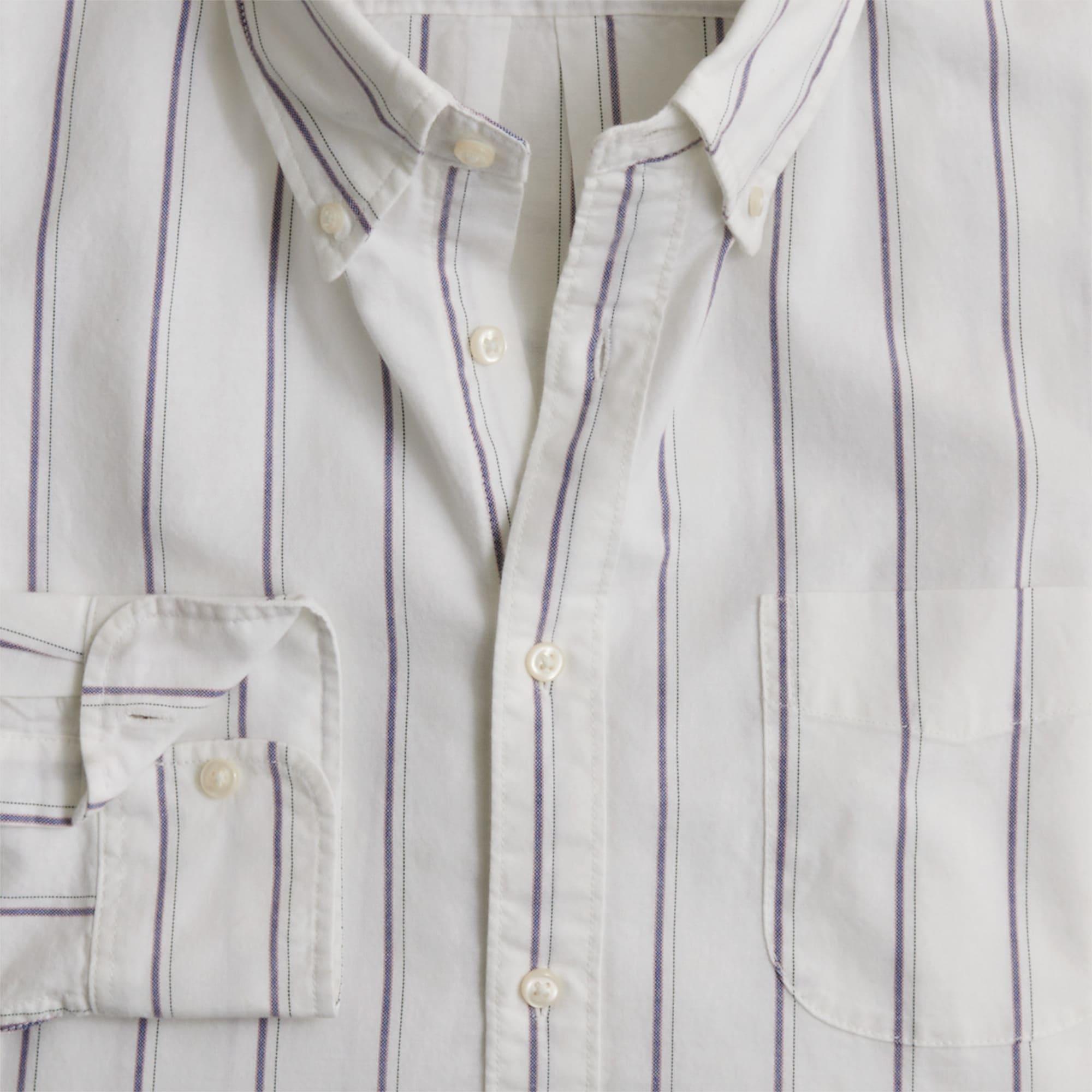 Broken-in organic cotton oxford shirt Product Image