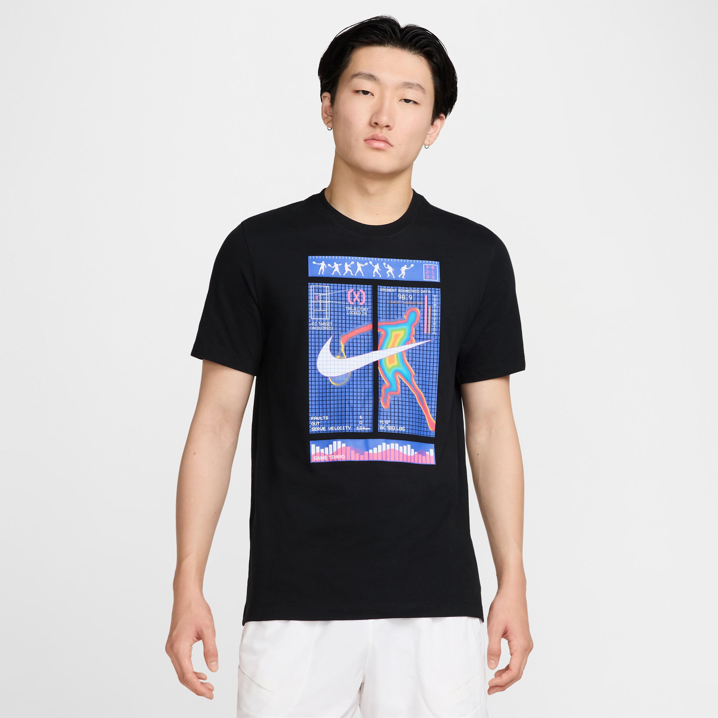 NikeCourt Men's Dri-FIT Tennis T-Shirt Product Image