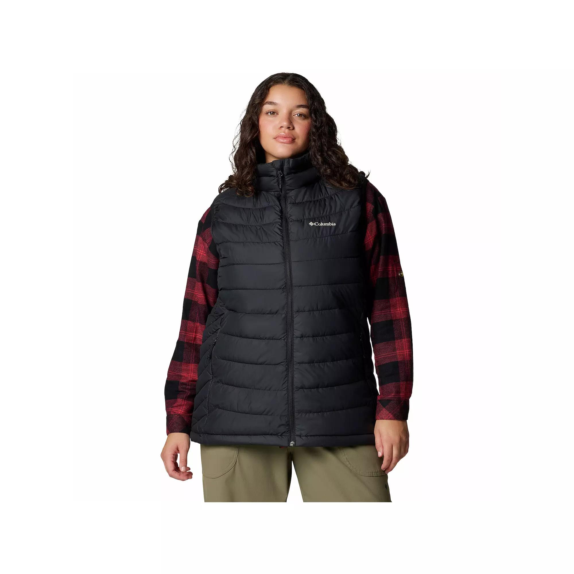 Columbia Womens Powder Lite II Vest - Plus Size- Product Image