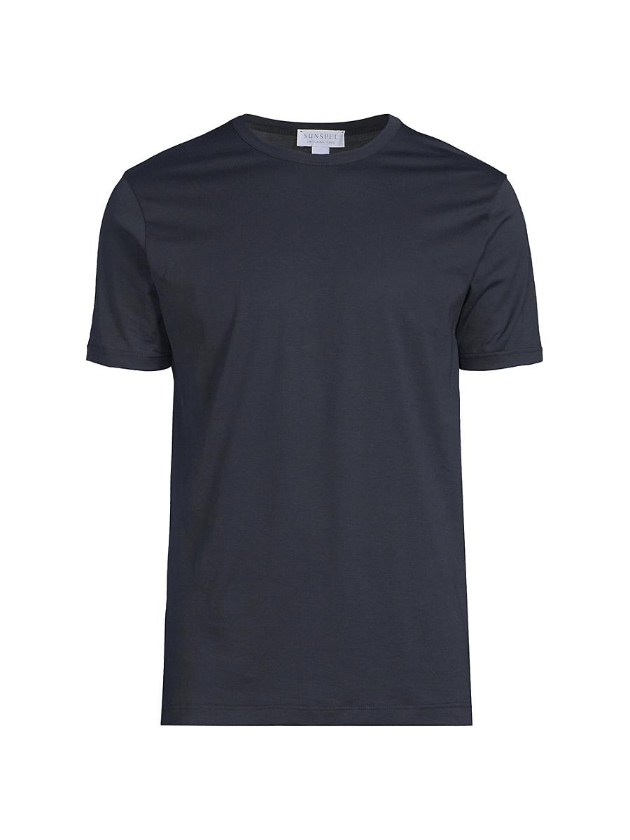 Mens Classic Crewneck Cotton Tee Product Image