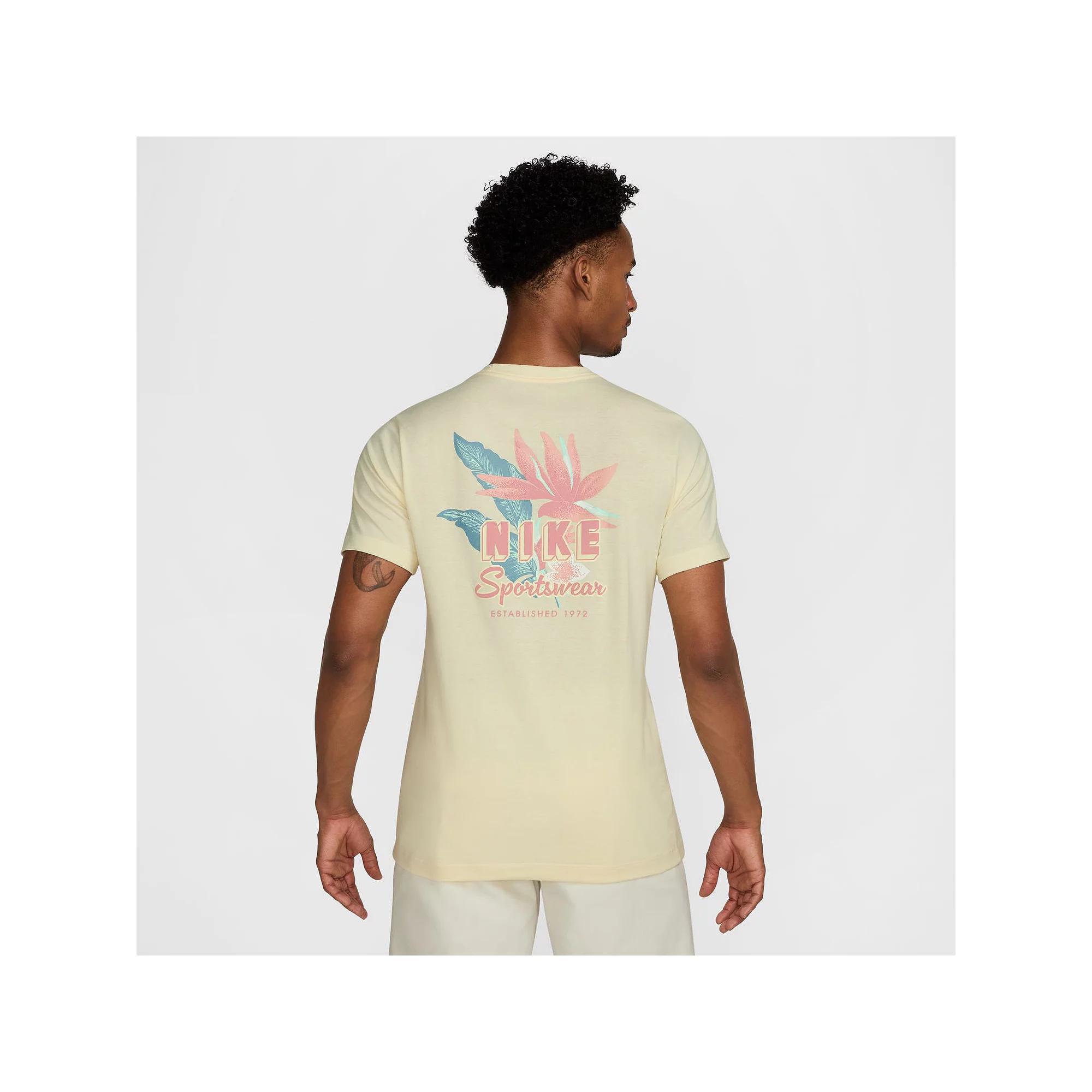 Nike Mens Nike Sweet Short Sleeve Crew T-Shirt - Mens Multi/Coconut Milk/Denim Turquoise Product Image