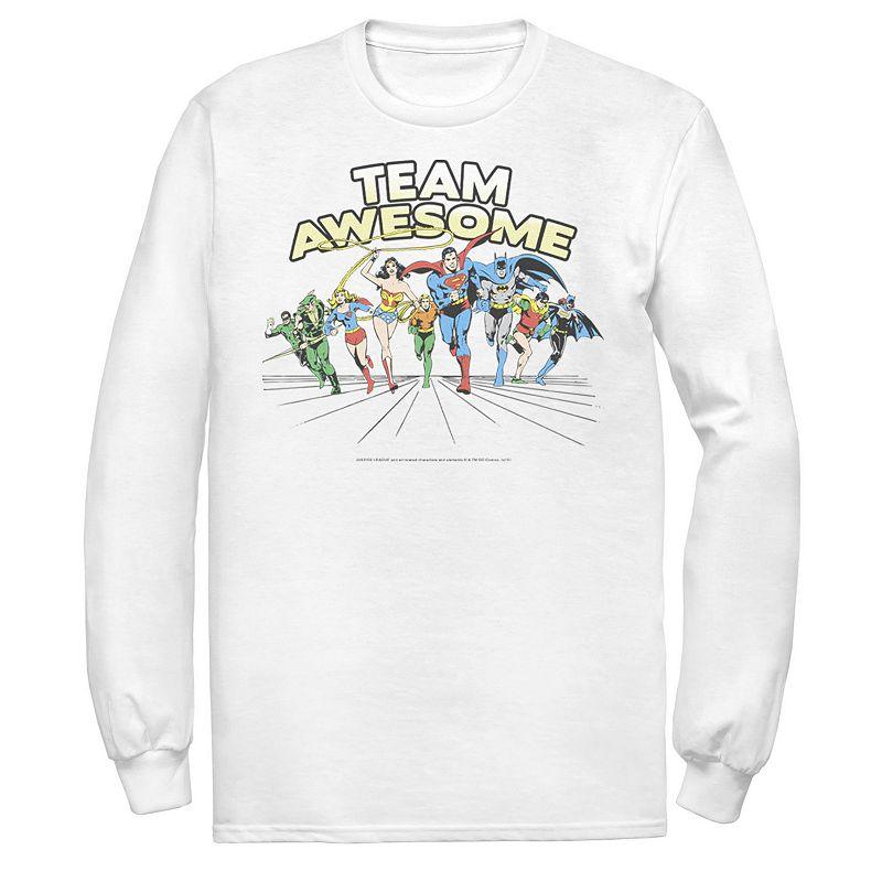 Men's DC Comics Justice League Team Awesome Group Tee,  Product Image