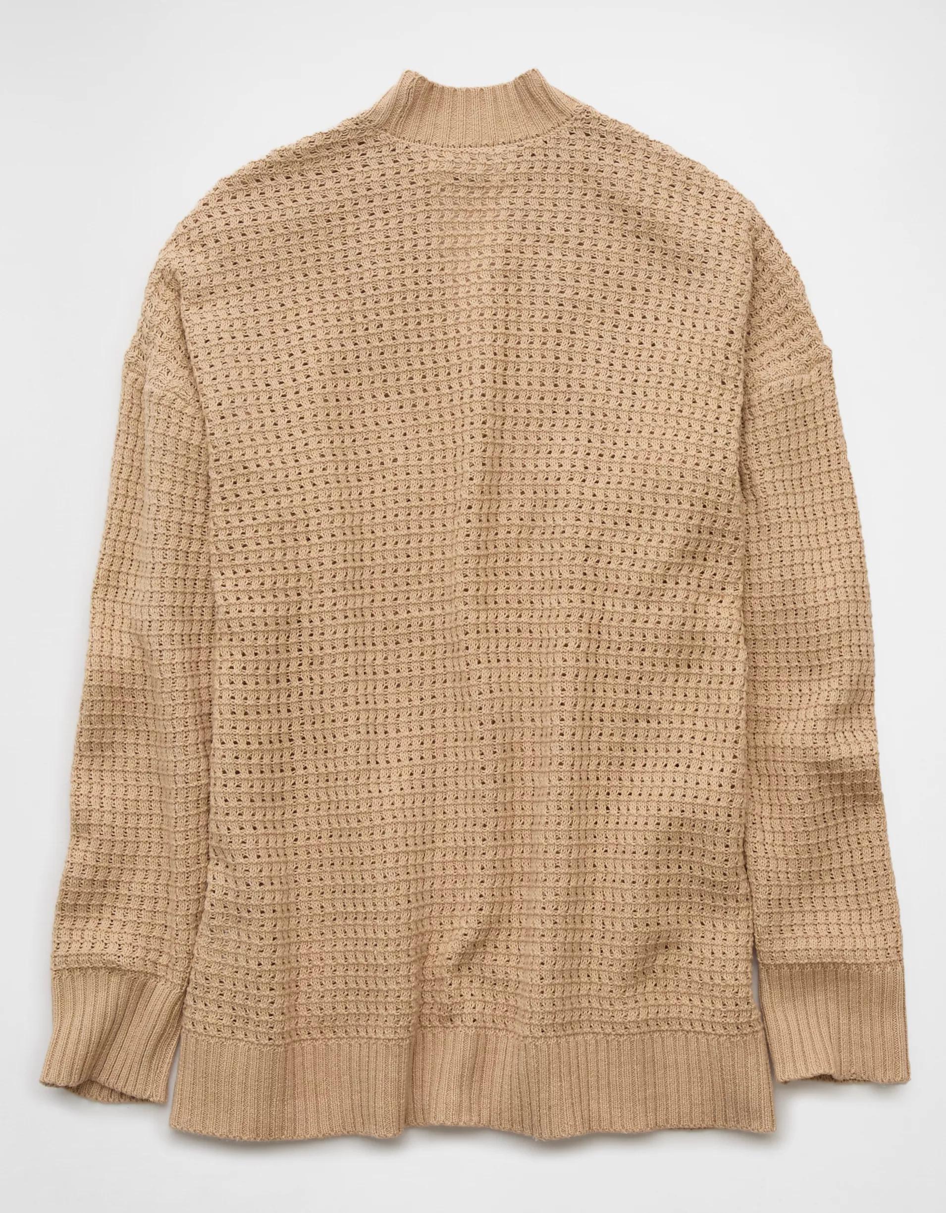 AE Open Knit Cardigan Product Image