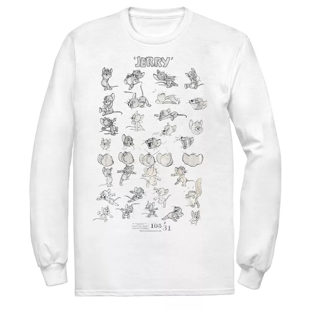 Mens Tom And Jerry Character Art Tee, Men's,  Product Image