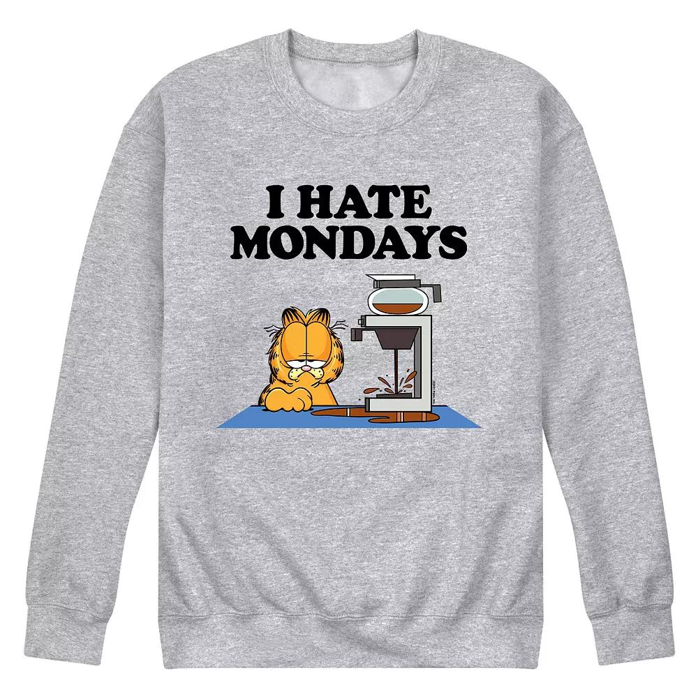 Men's Garfield I Hate Mondays Sweatshirt,  Product Image