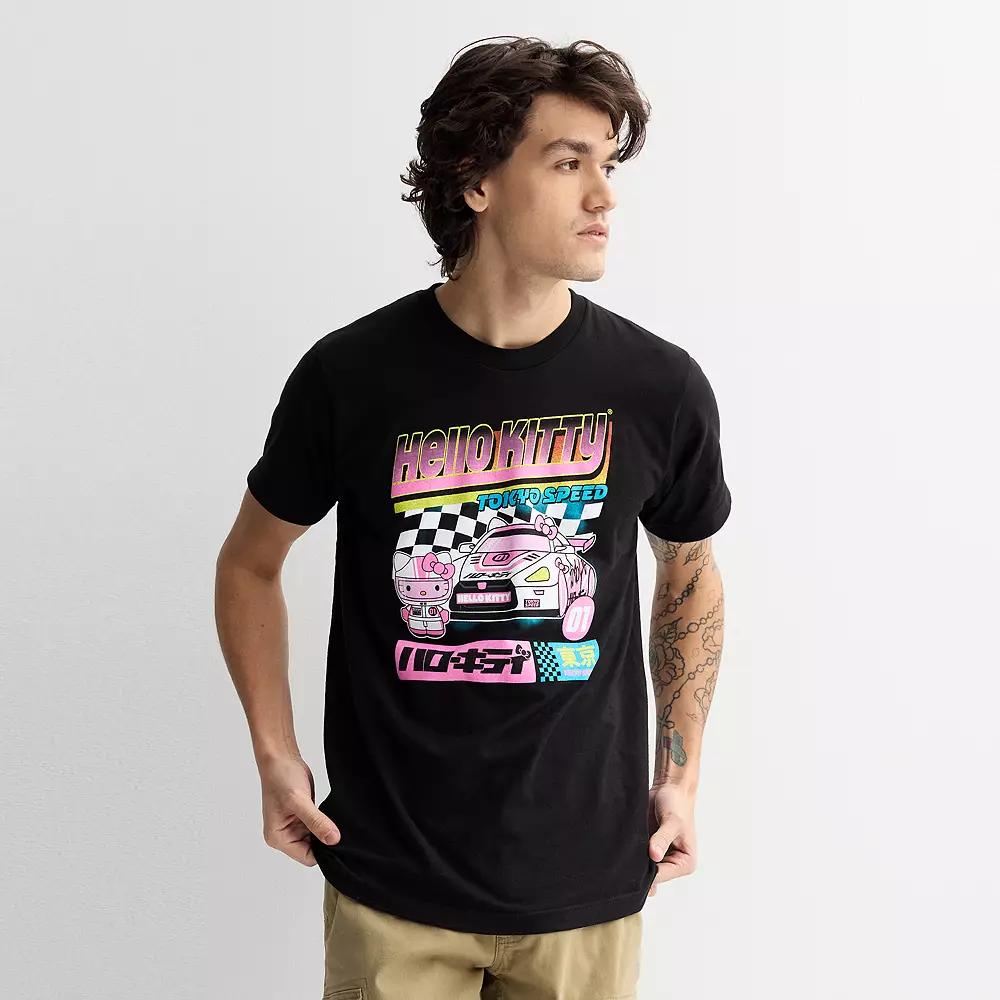 Men's Hello Kitty Tokyo Speed Graphic Tee,  Product Image