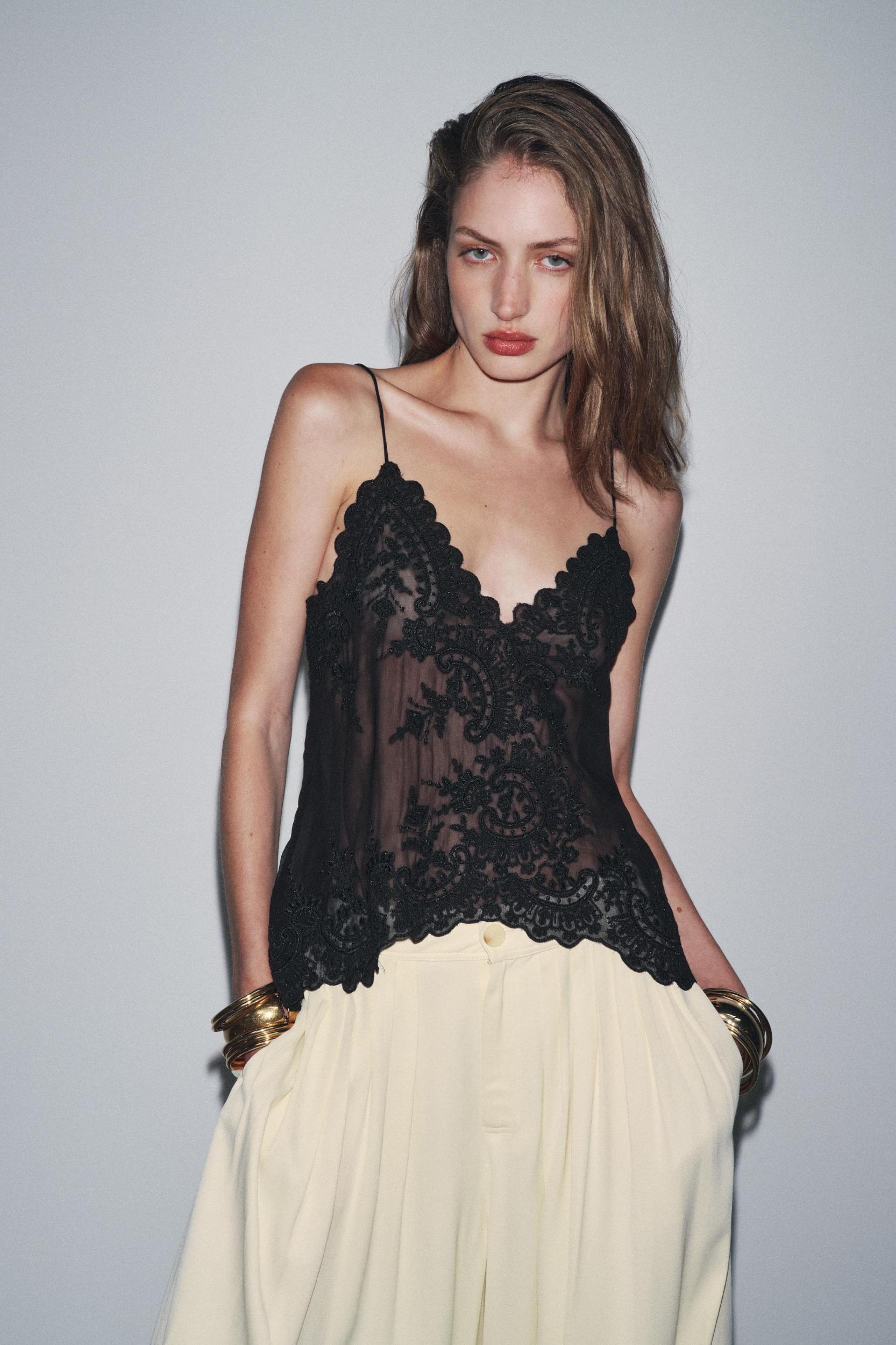 ZW COLLECTION LACE CAMISOLE TOP Product Image