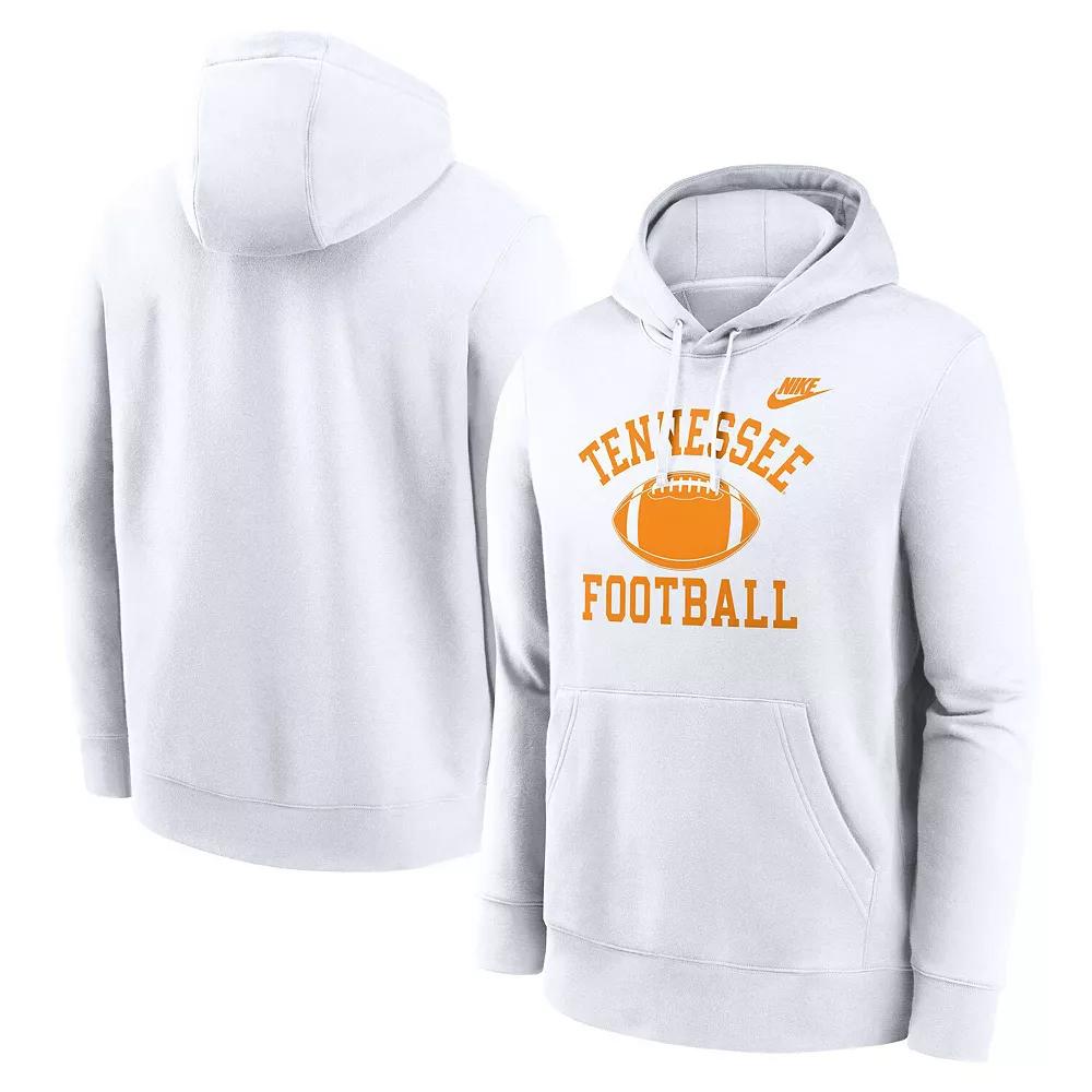 Men's Nike White Tennessee Volunteers Legacy Football Icon Club Fleece Pullover Hoodie,  Product Image