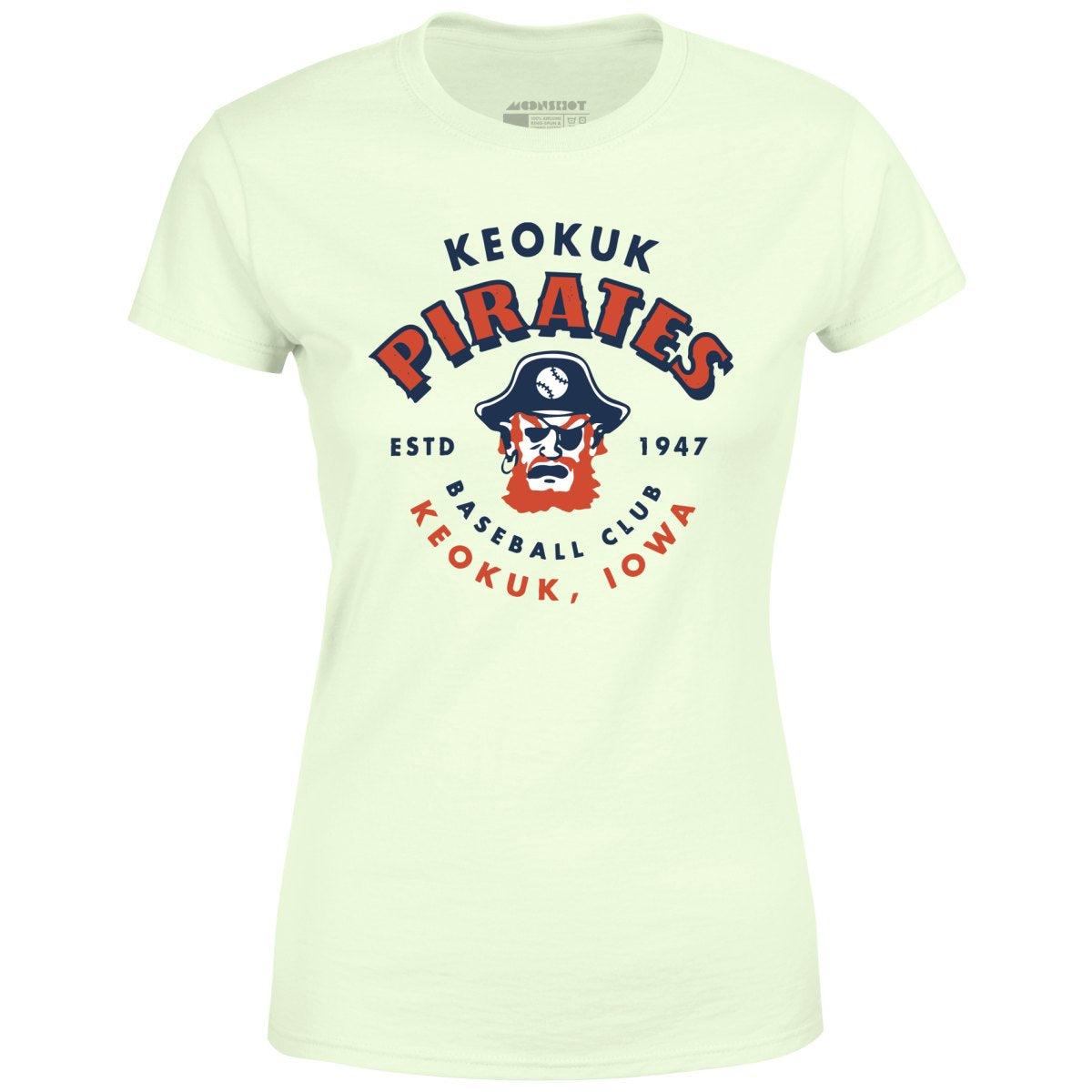Keokuk Pirates - Iowa - Vintage Defunct Baseball Teams - Women's T-Shirt Female Product Image