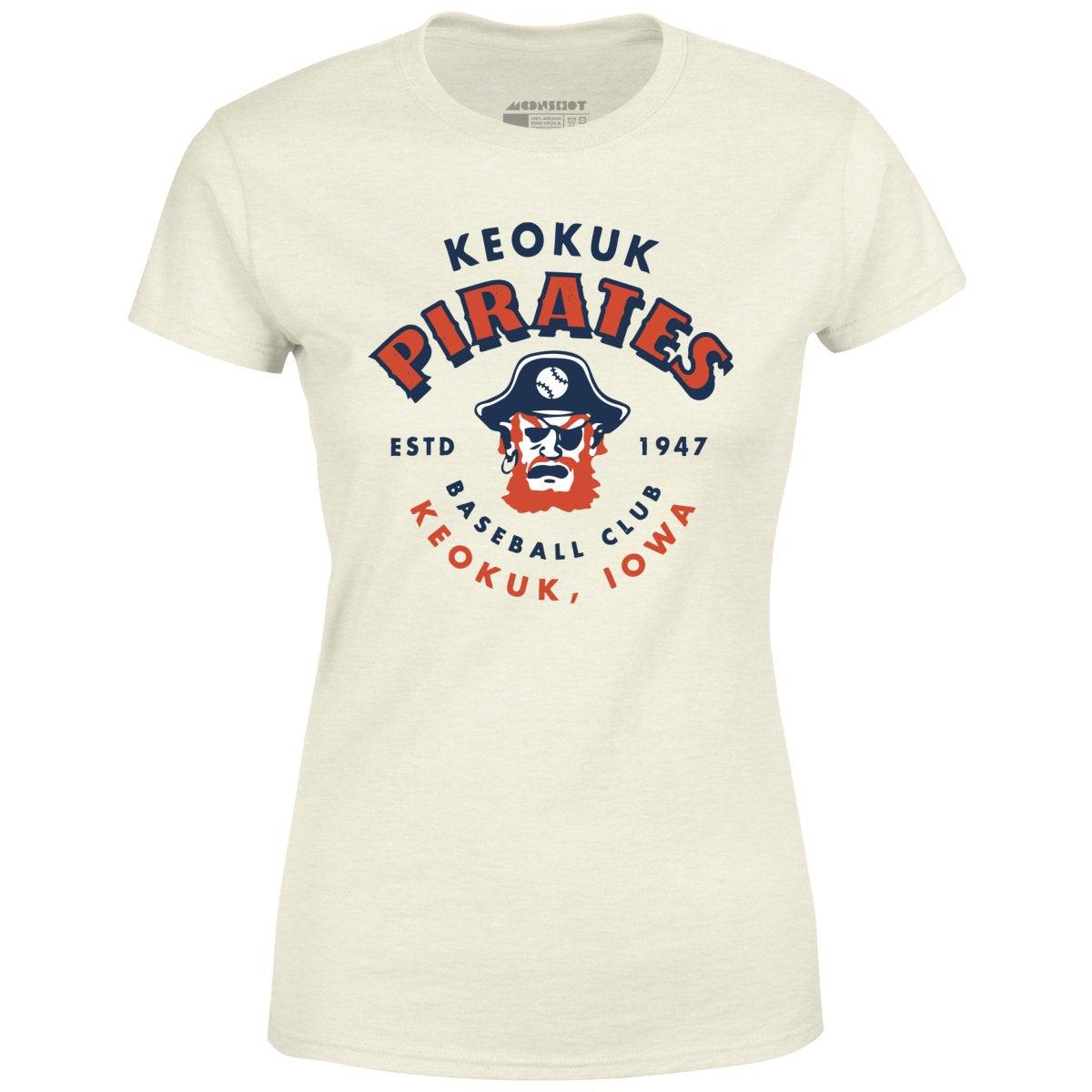 Keokuk Pirates - Iowa - Vintage Defunct Baseball Teams - Women's T-Shirt Female Product Image