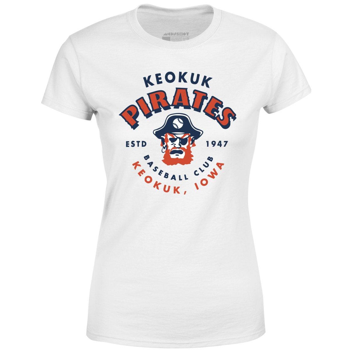 Keokuk Pirates - Iowa - Vintage Defunct Baseball Teams - Women's T-Shirt Female Product Image