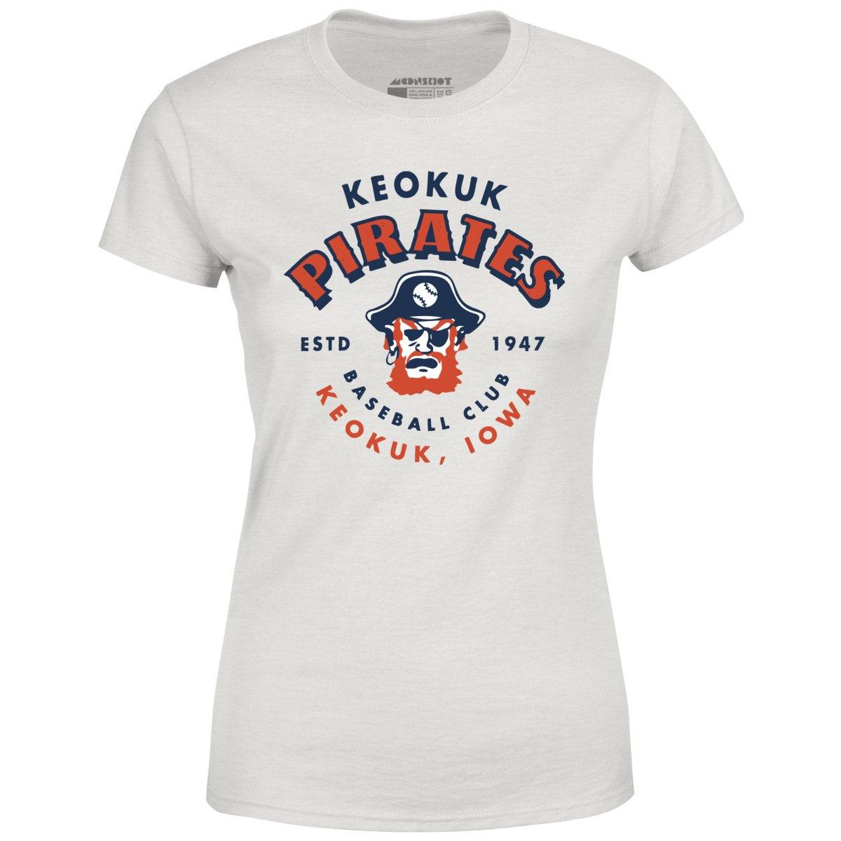 Keokuk Pirates - Iowa - Vintage Defunct Baseball Teams - Women's T-Shirt Female Product Image
