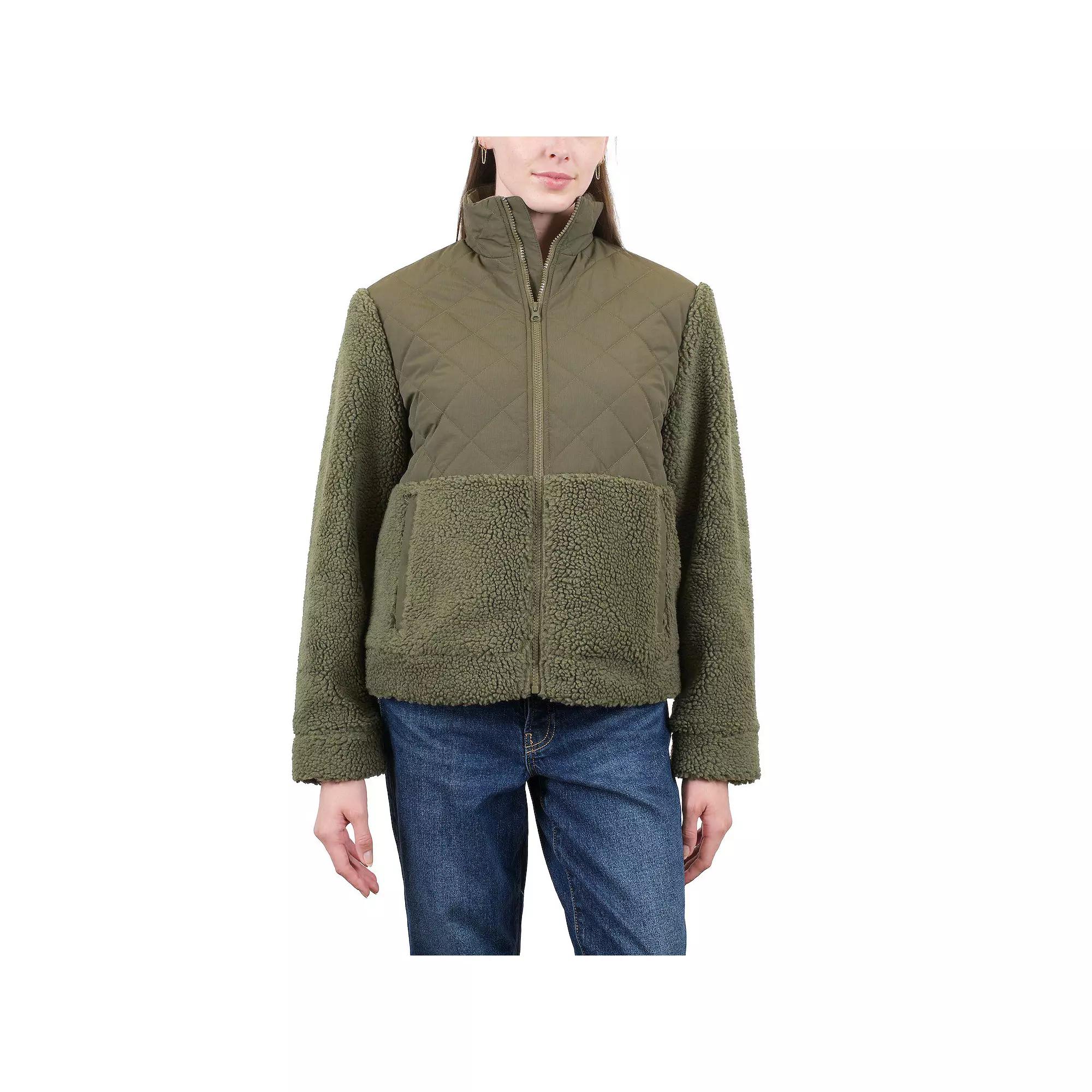 Women's Mountain and Isles Sherpa Jacket with Quilted Upper,  Product Image