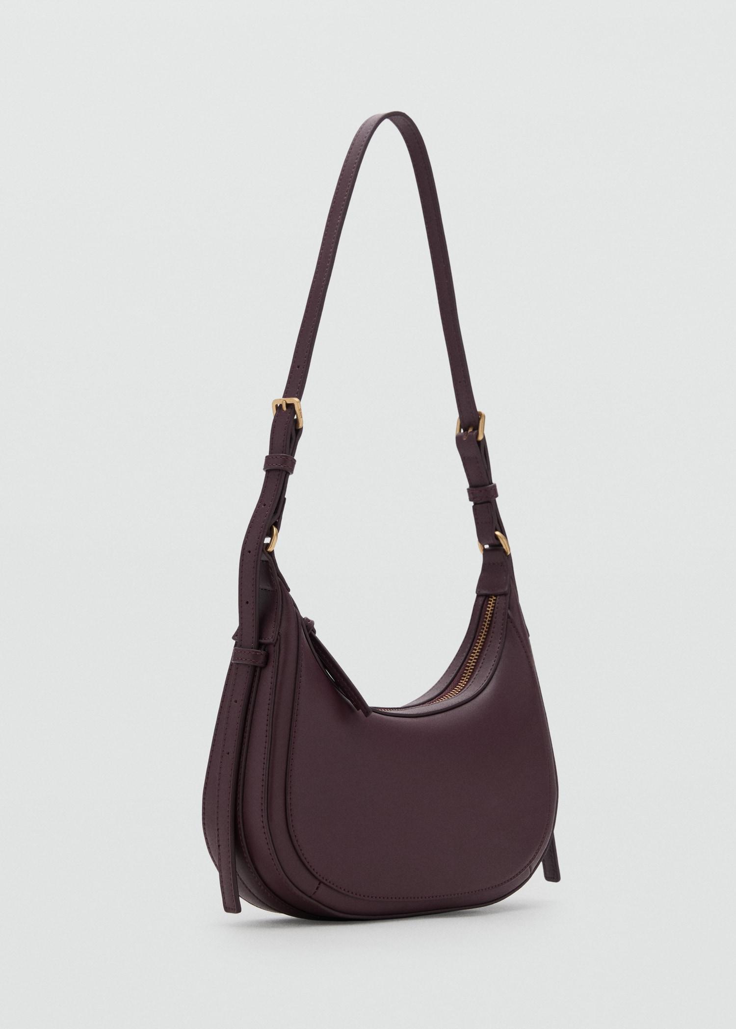 Oval shoulder bag - Women | MANGO USA Product Image