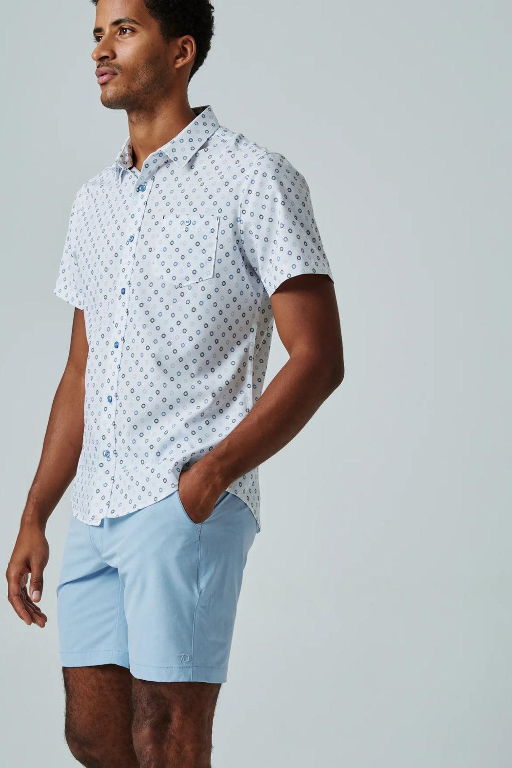 Aeroplane 7" Short- Light Blue Product Image