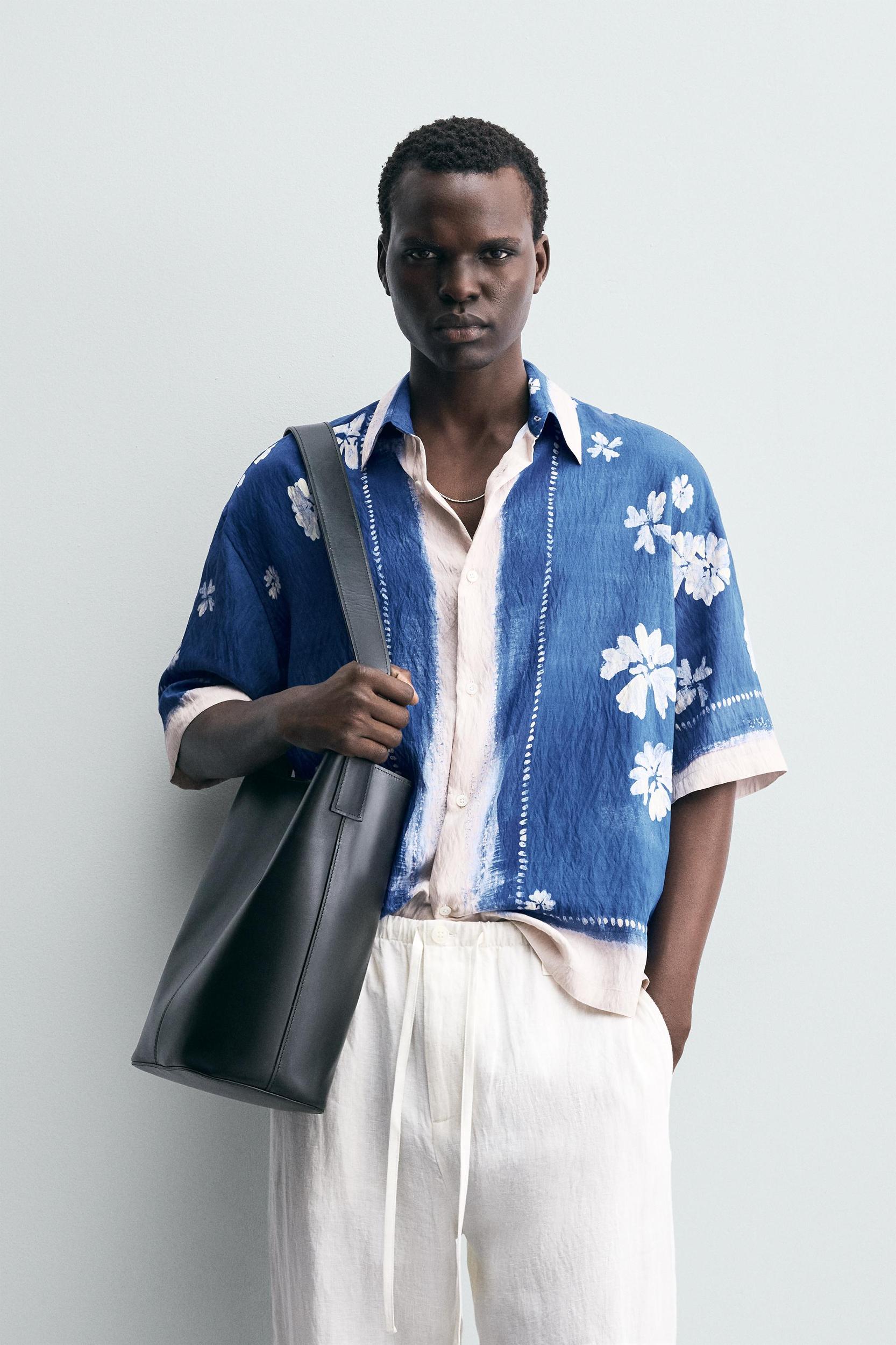 FLORAL PRINT SHIRT Product Image