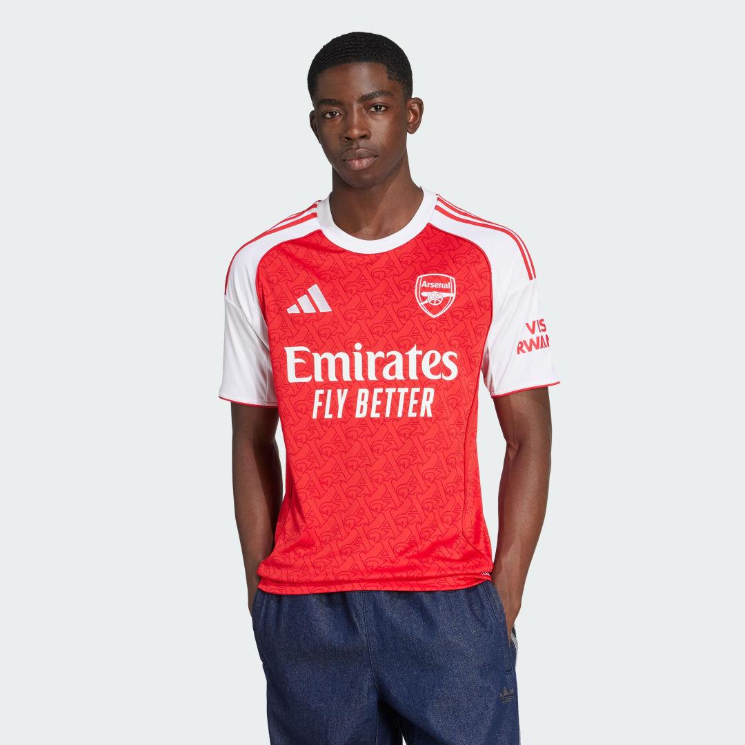 adidas Mens Arsenal Home Soccer Jersey Product Image