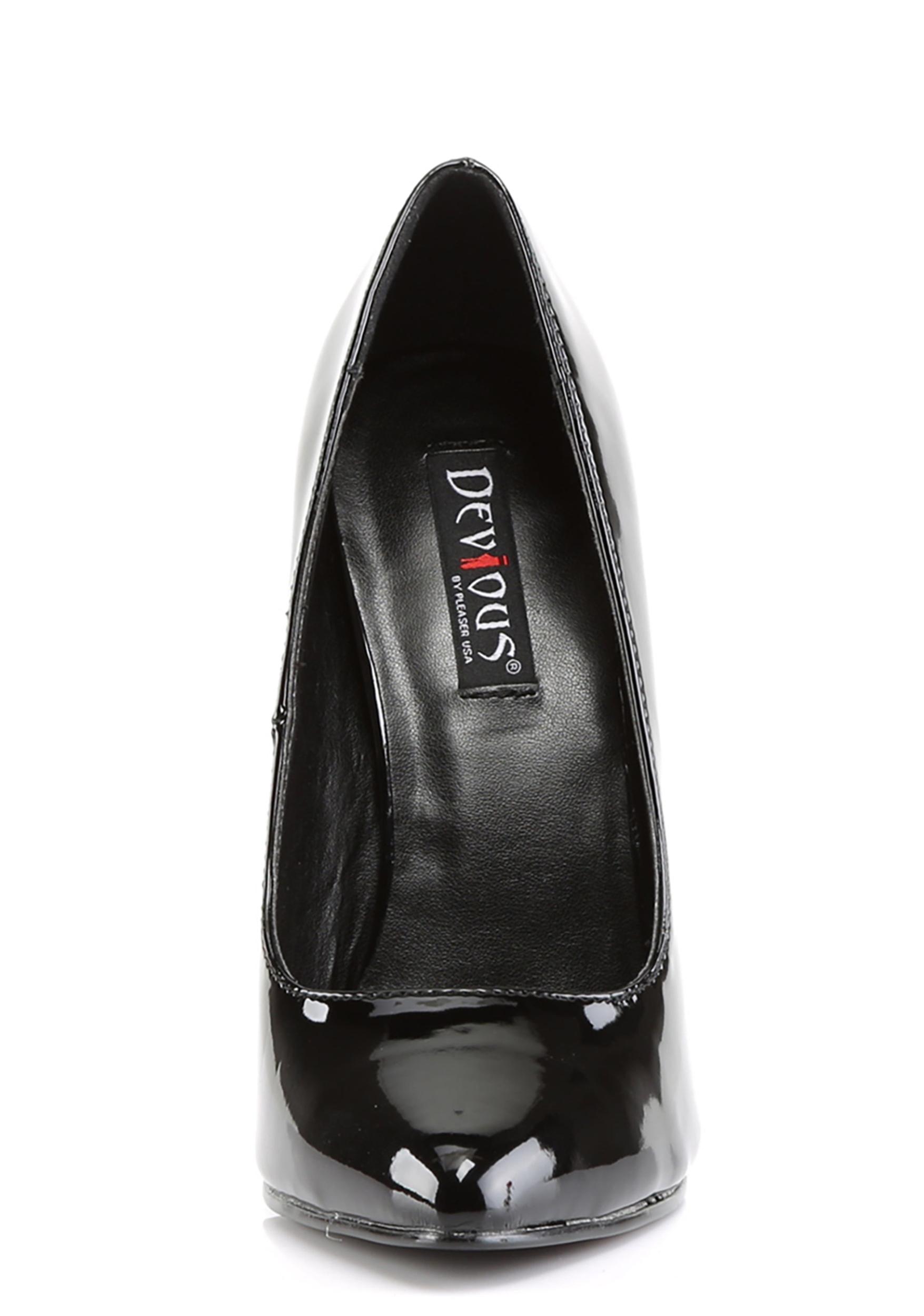 Devious Domina-420 Classic Pumps - Black Product Image