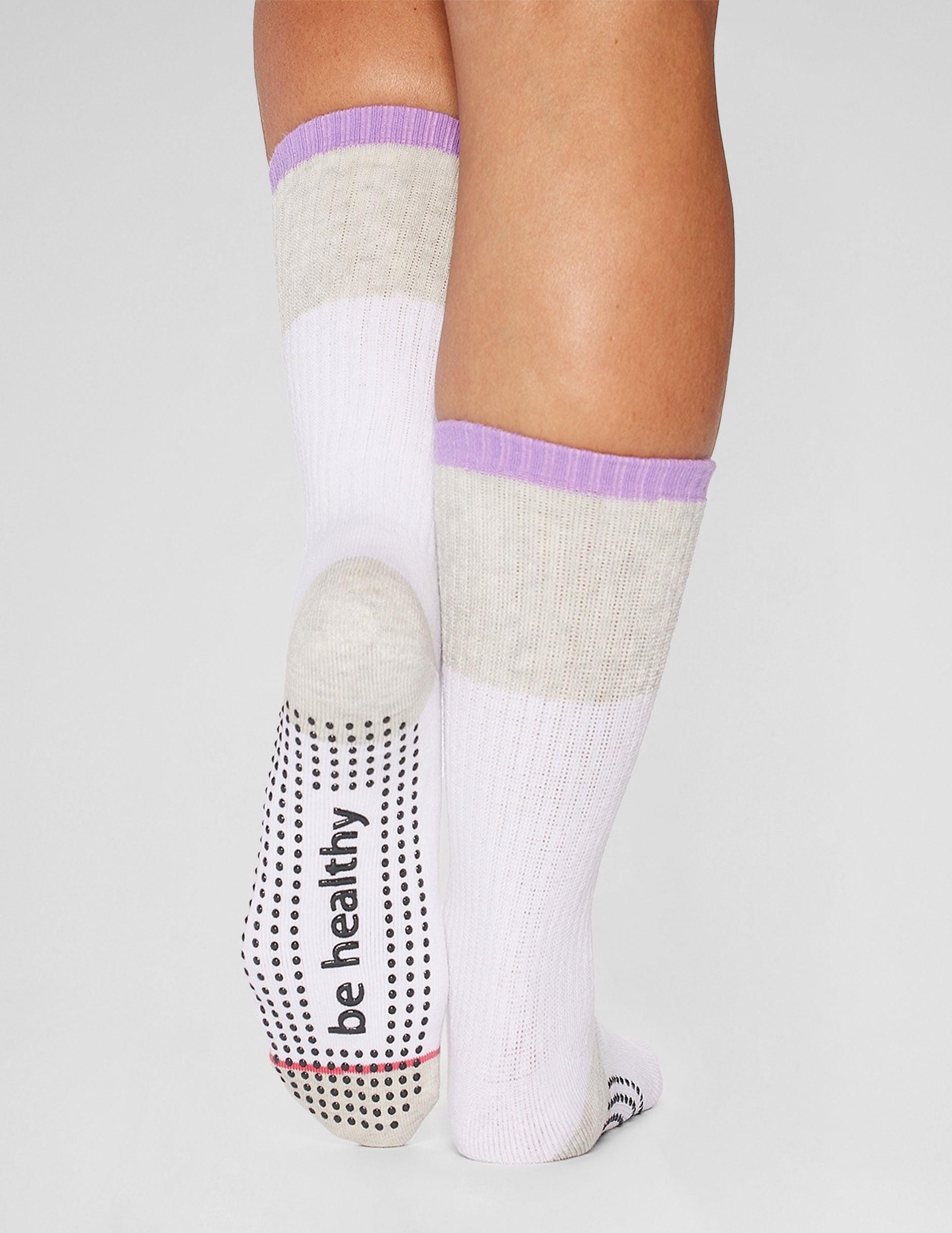Sticky Be Healthy Crew Grip Socks Product Image