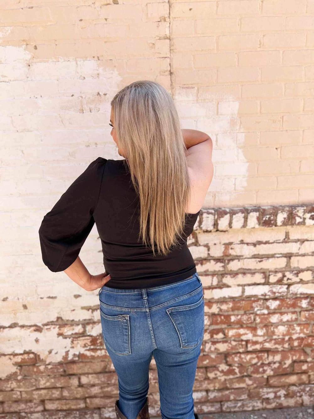 PLUS On The Horizon Black Top* Product Image