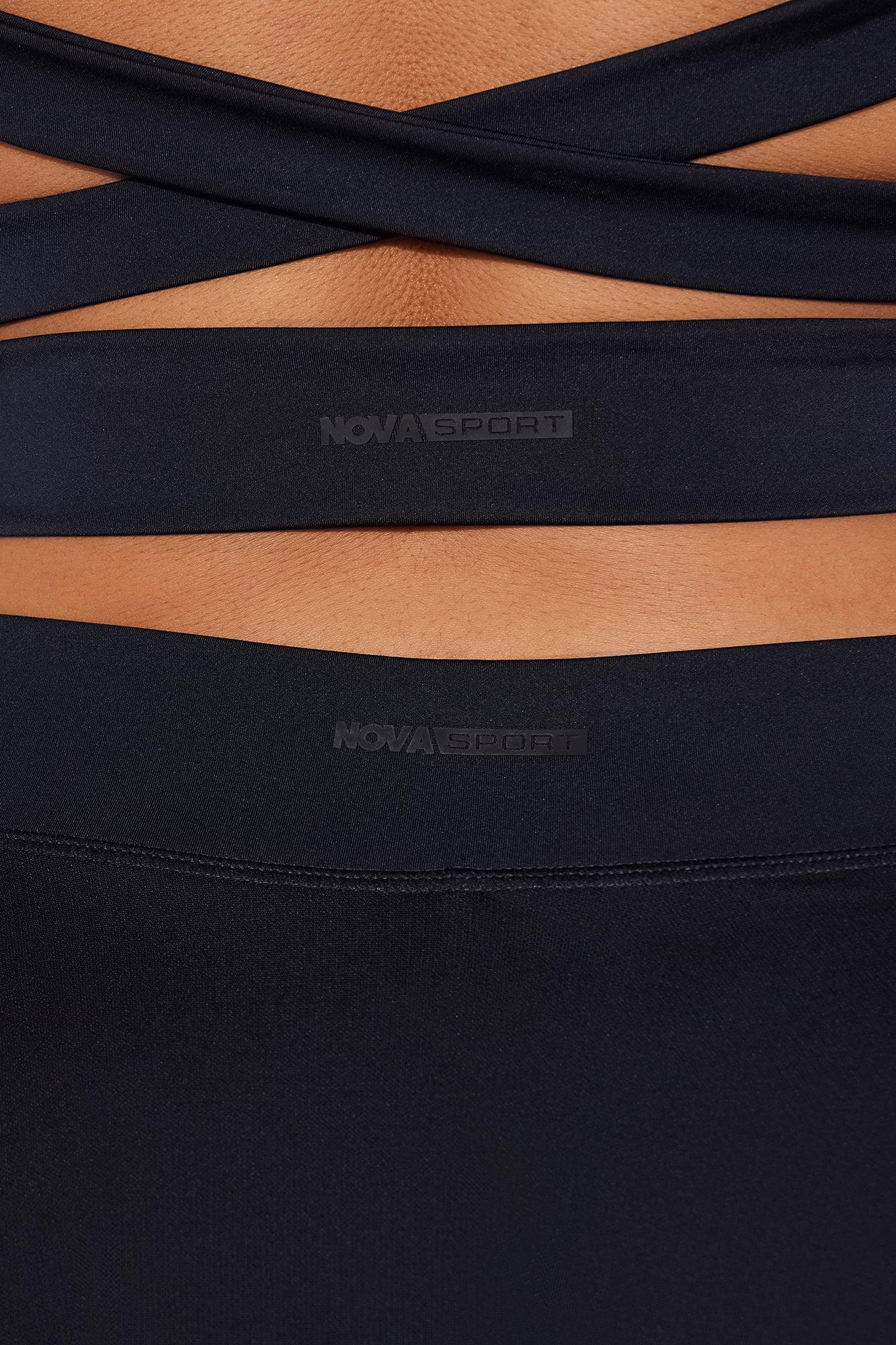 En Pointe Elevate Active Skirt Set - Black Product Image