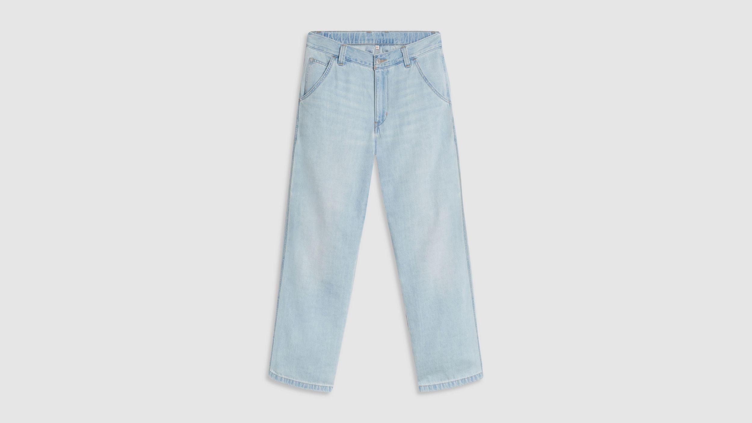 Baggy Carpenter Linen+ Denim Lightweight Women's Jeans Product Image