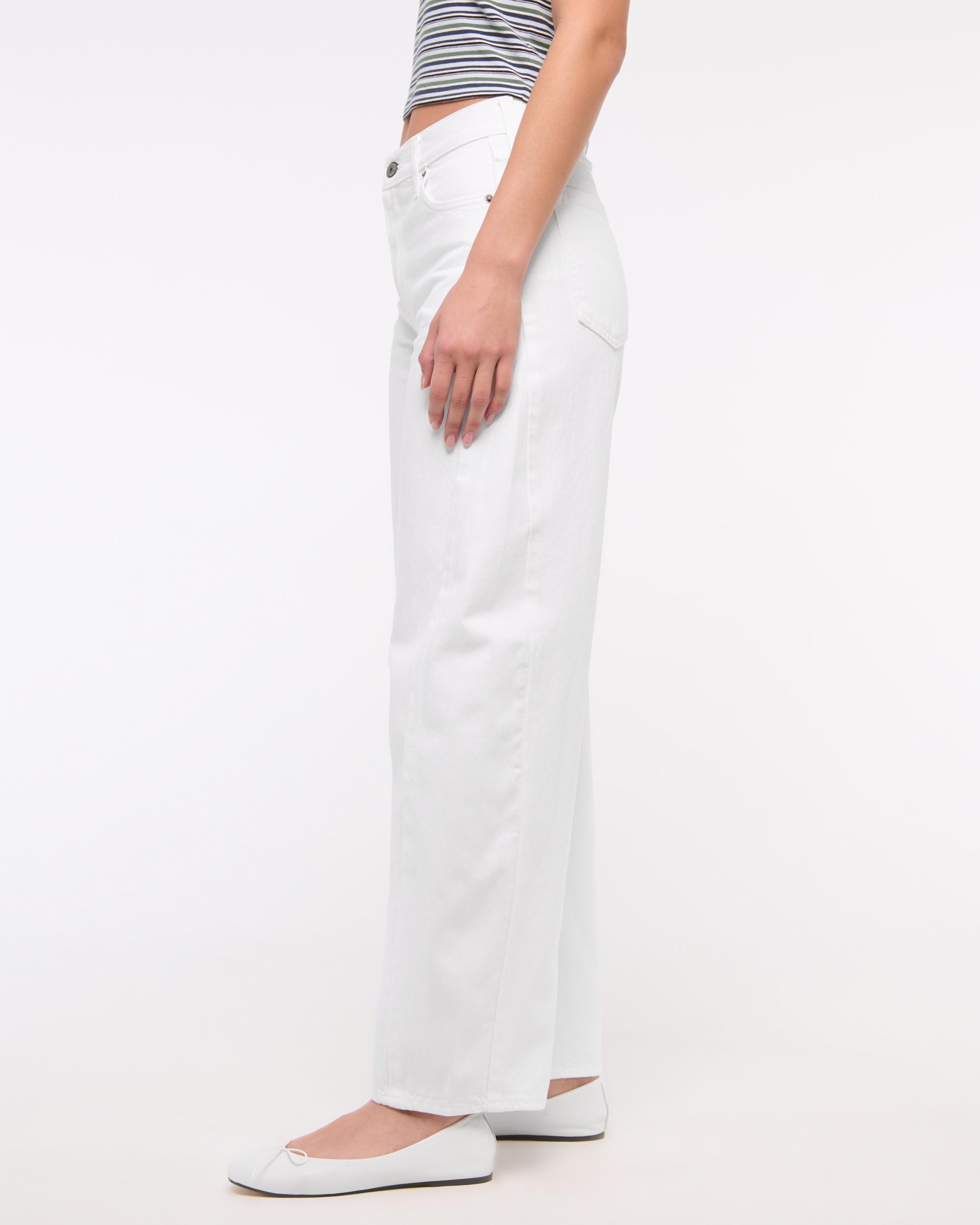 Mid Rise Barrel Jean Product Image