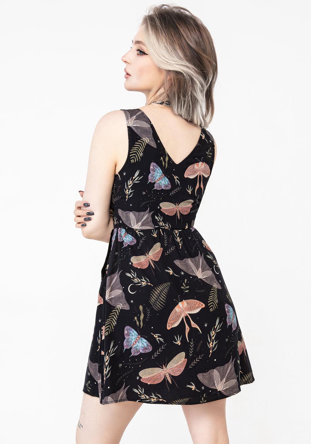 Nightmoth Corset Mini Dress Product Image