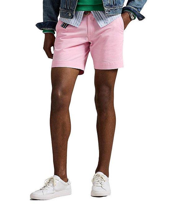 Polo Ralph Lauren Classic Fit Stretch Chino 7#double; Inseam Shorts Product Image