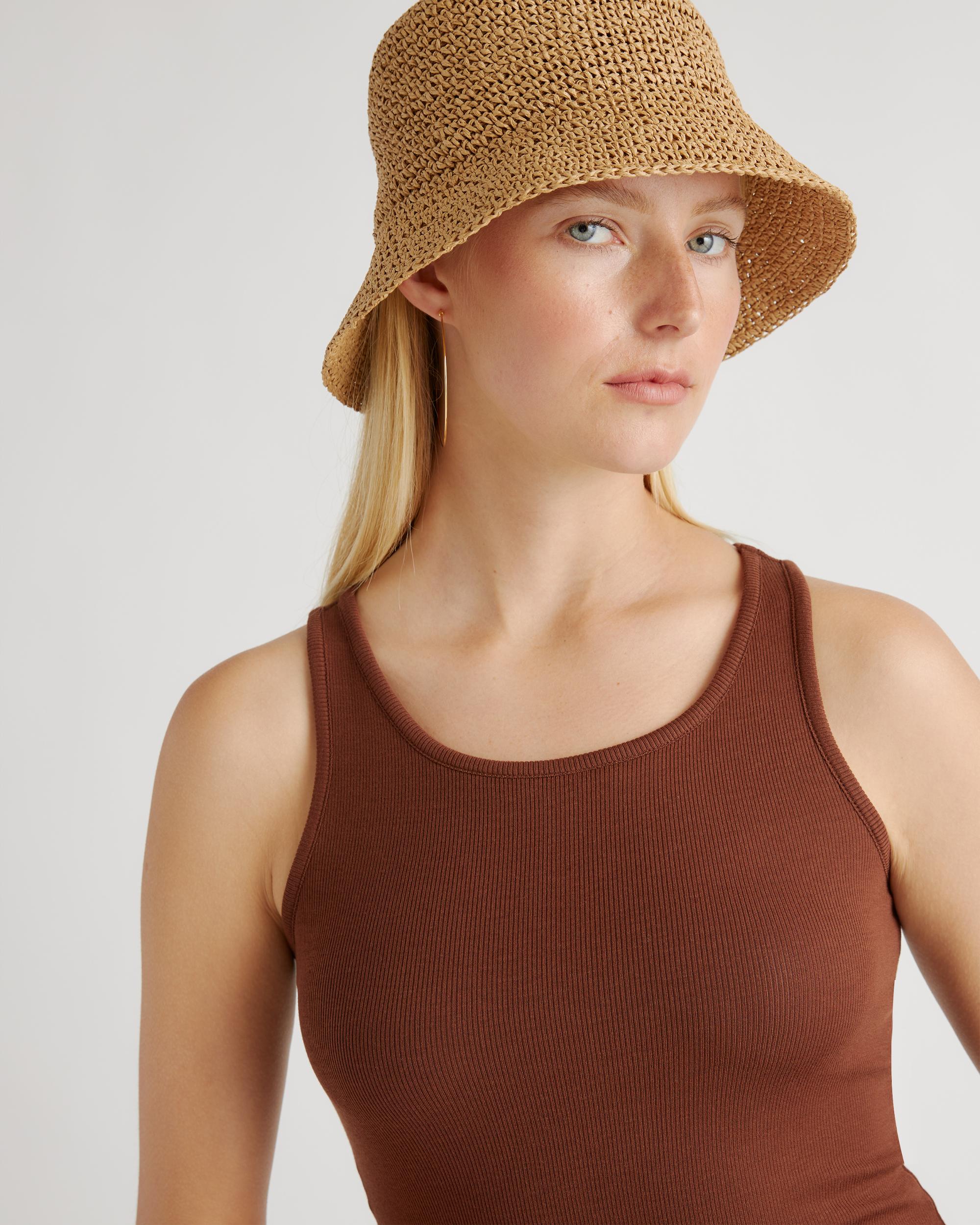 Quince | Women's Tencel Rib Knit Sleeveless Dress Size XS Product Image