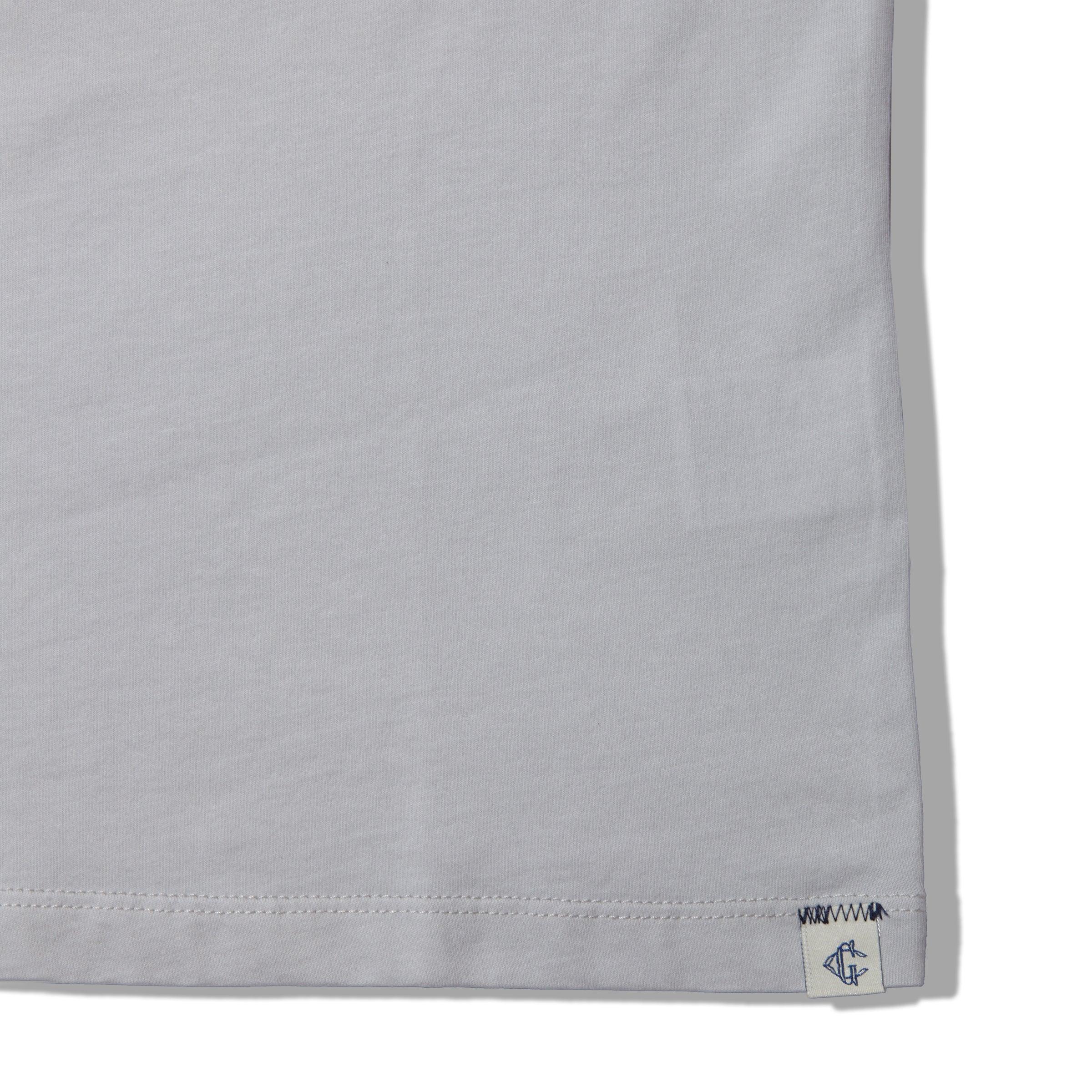 Pima Cotton Pocket Tee - Glacier Gray Product Image