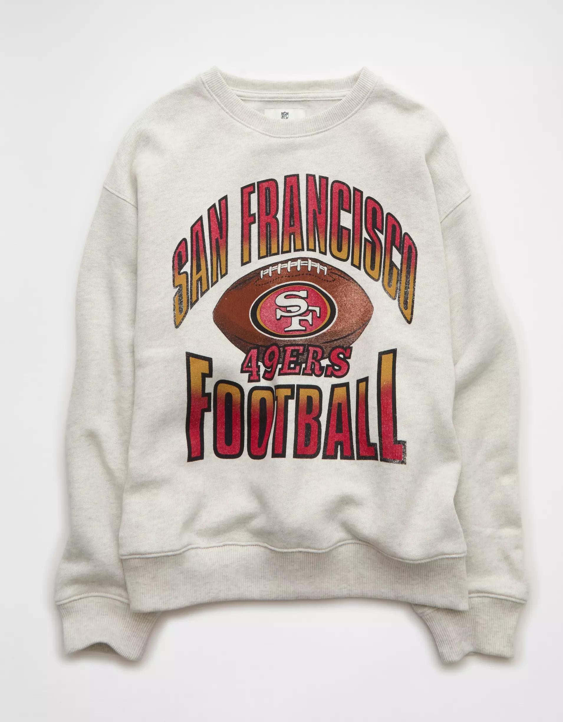AE NFL San Francisco 49ers Graphic Relaxed Fit Sweatshirt Product Image