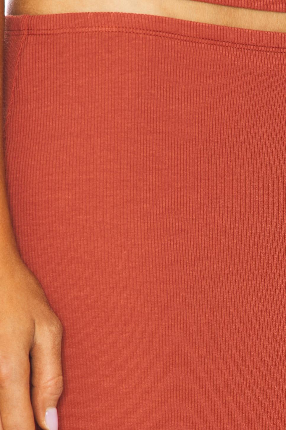 Steph Ribbed Skirt LNA Product Image