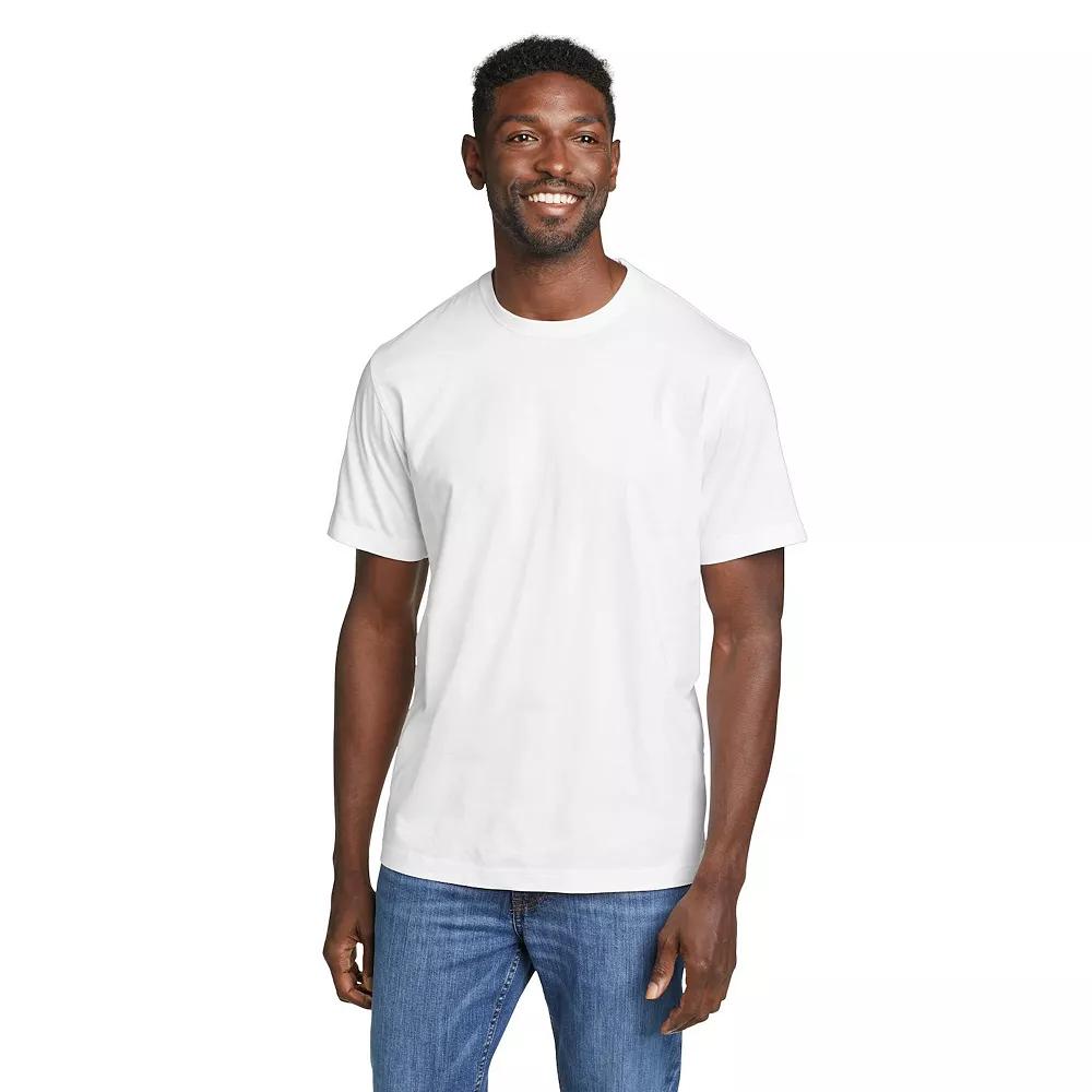Men's Eddie Bauer Legend Wash Tee, Size: Large, White Product Image