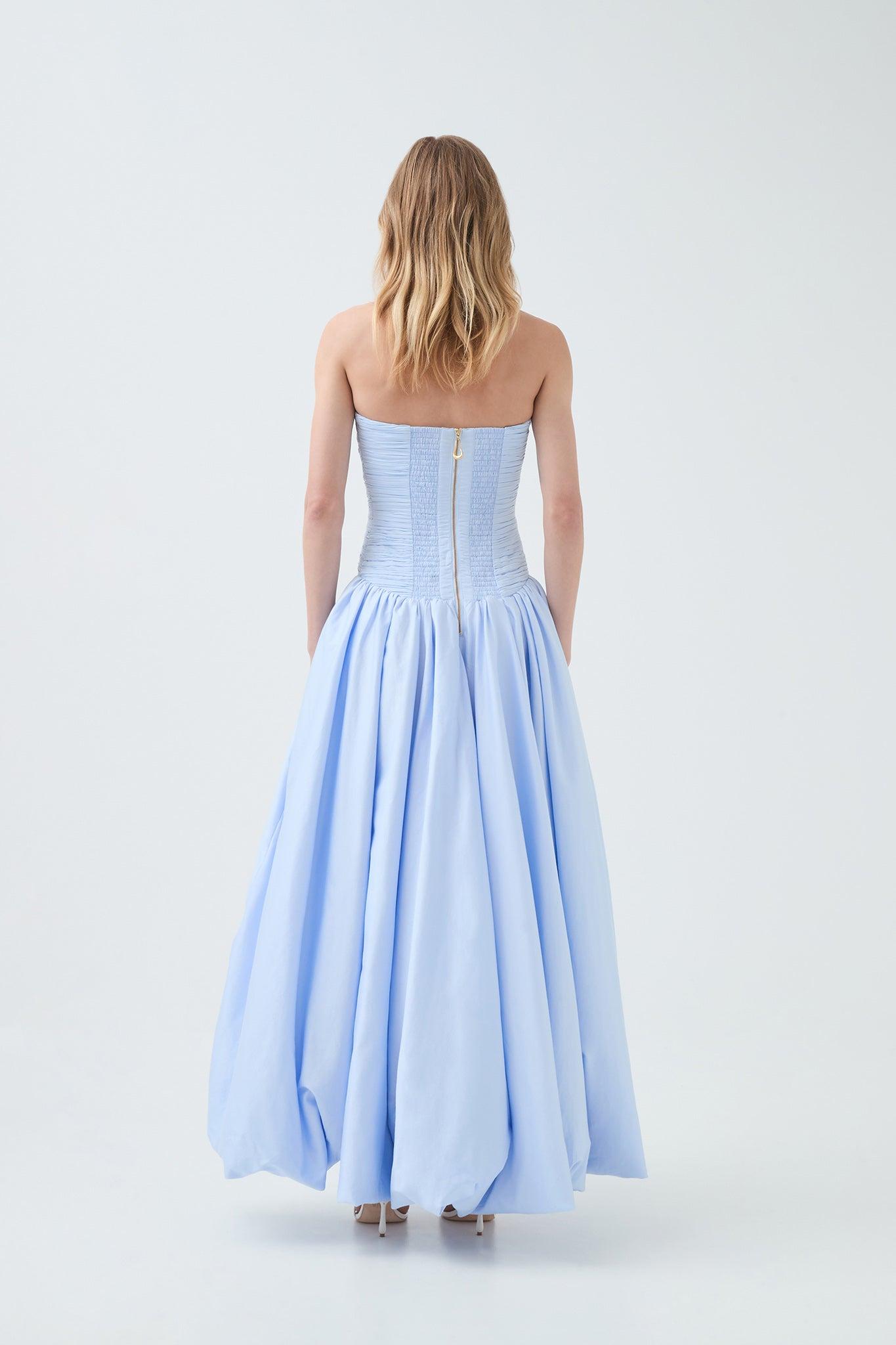 Violette Bubble Hem Maxi Dress Product Image