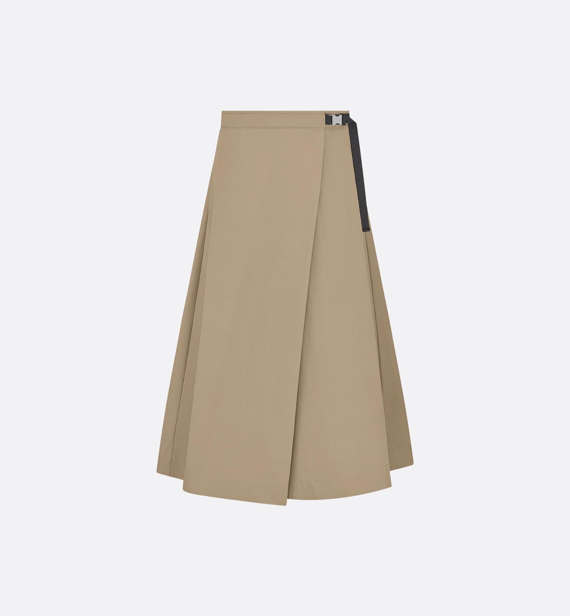Mid-Length Wrap Skirt Product Image