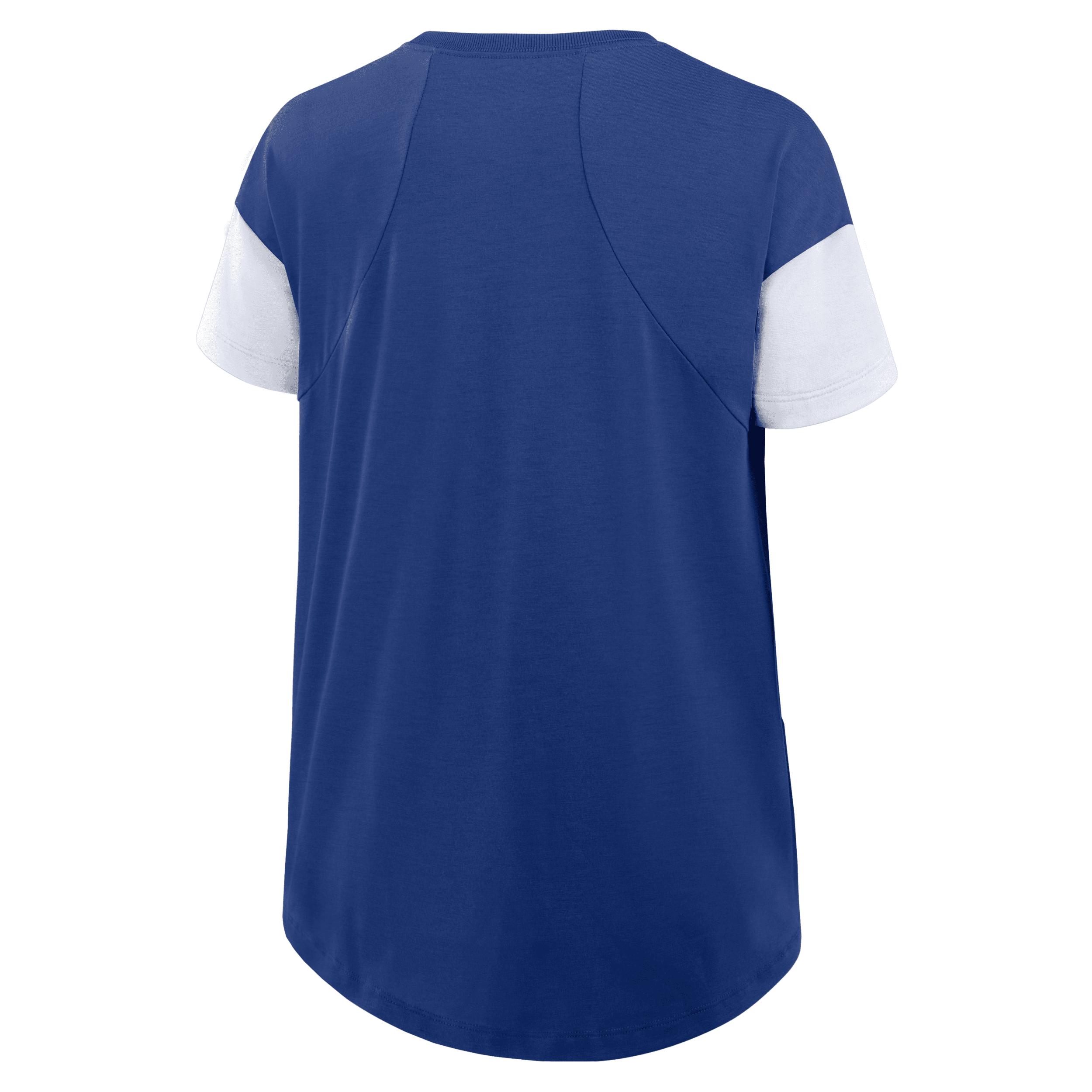 Women's Nike Navy New York Yankees Flowy Fashion T-Shirt,  Product Image
