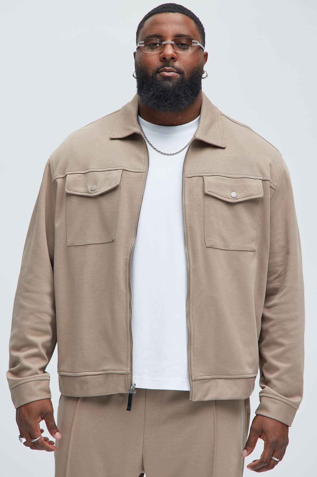 Ryan Interlock Work Jacket - Tan Product Image