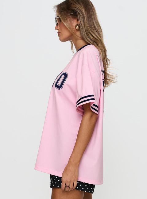 Cornwall Football Jersey Pink Product Image