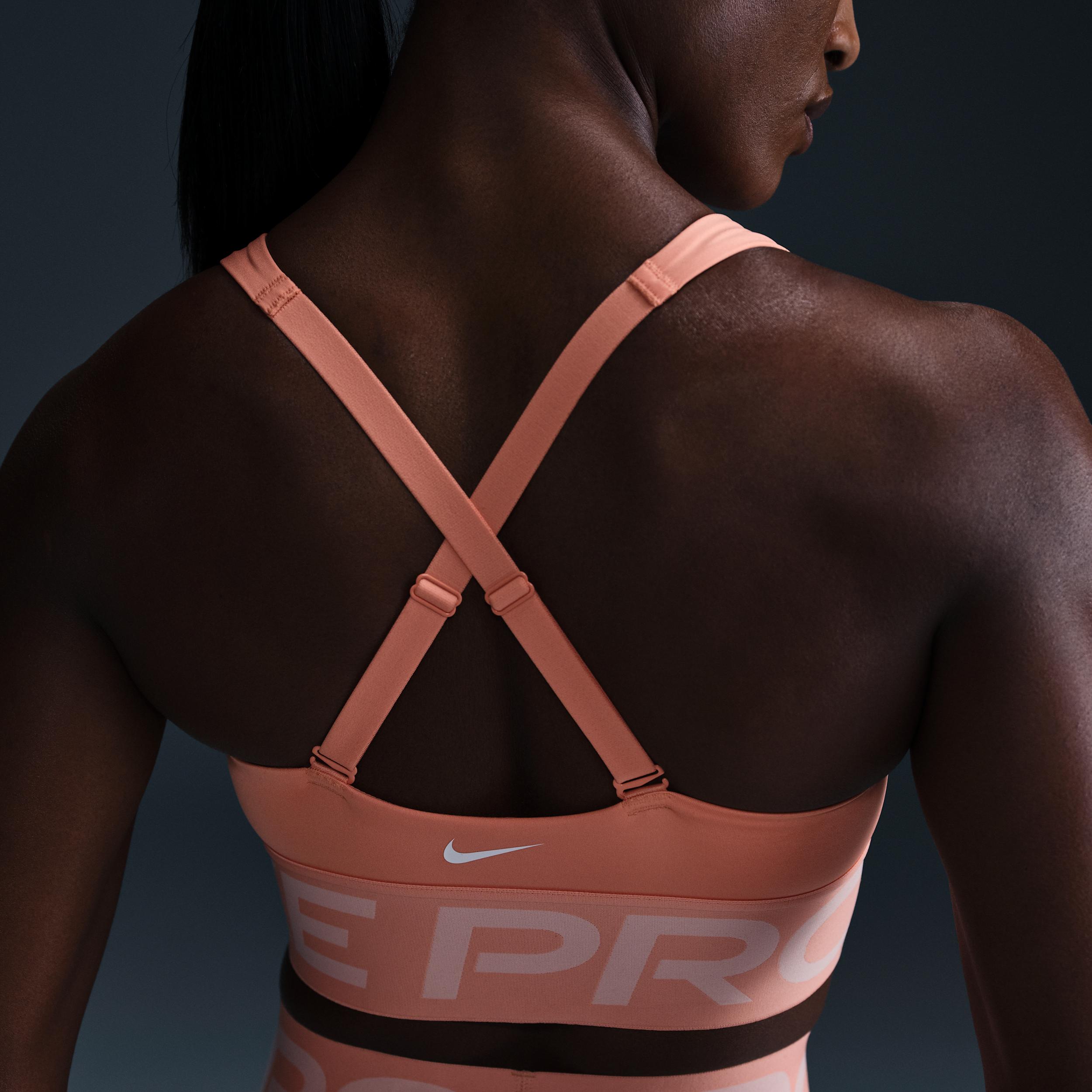 Womens Nike Pro Indy Plunge Medium-Support Padded Sports Bra | HF7324-844 Product Image