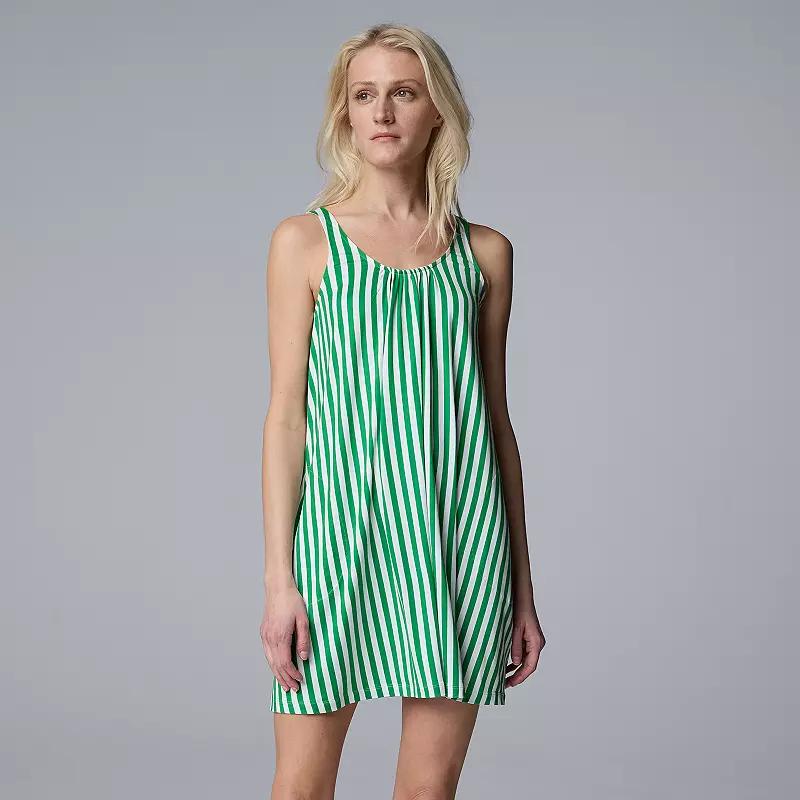 Women's Simply Vera Vera Wang Cozy Sleep Chemise,  Product Image