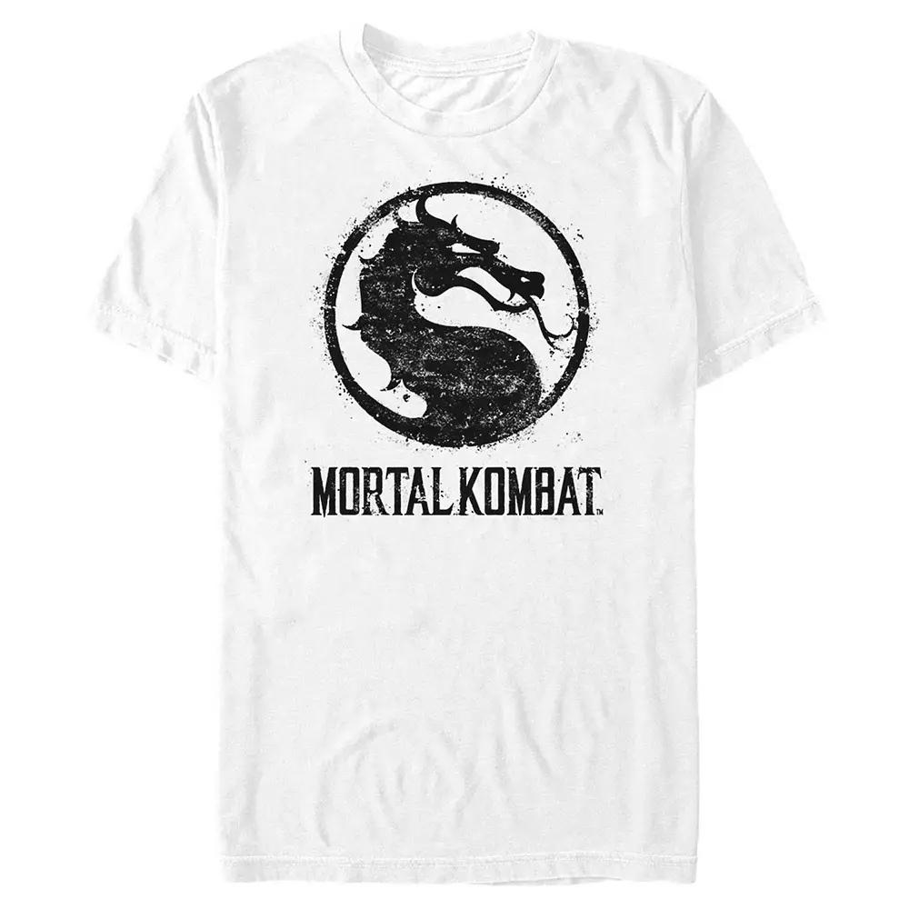 Men's Mortal Kombat Splatter Logo Graphic Tee,  Product Image