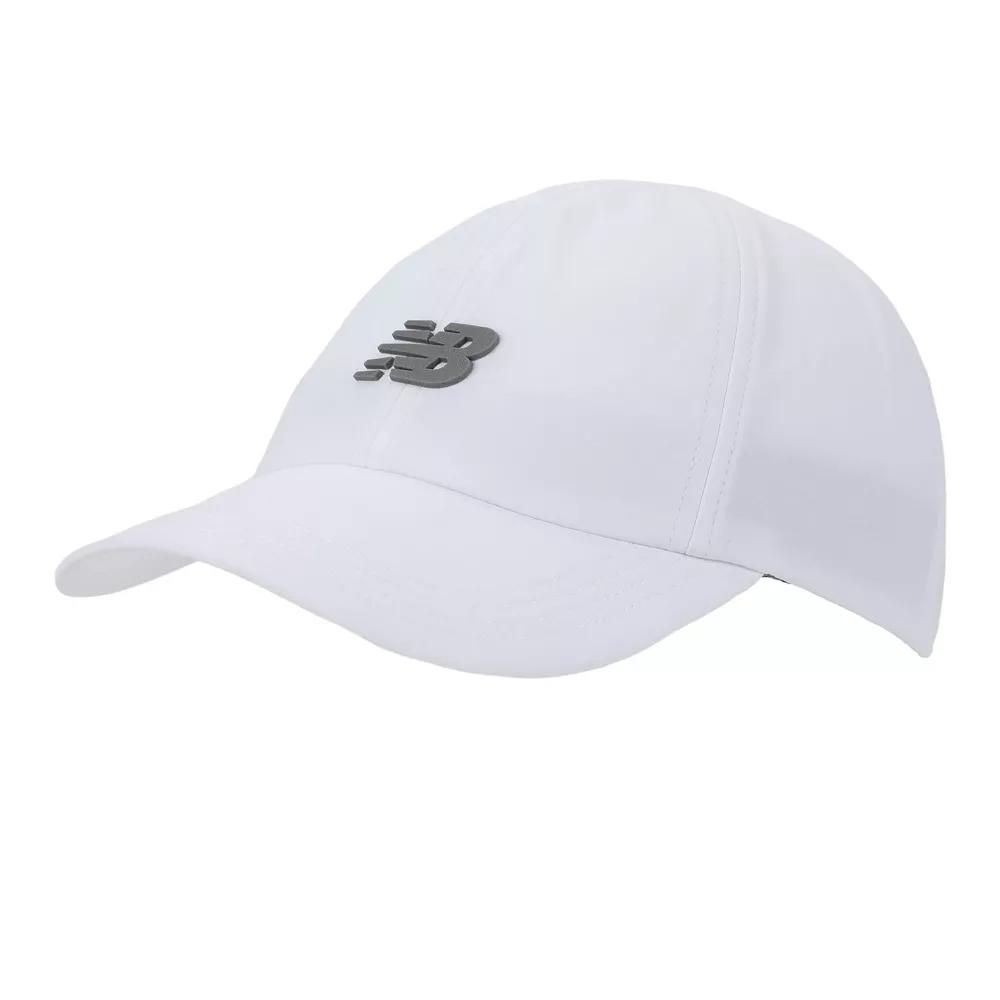 Men's New Balance 6-Panel Performance Hat, White Product Image