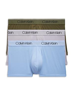 Calvin Klein Mens Micro Stretch 3-Pack Low Rise Trunk Product Image